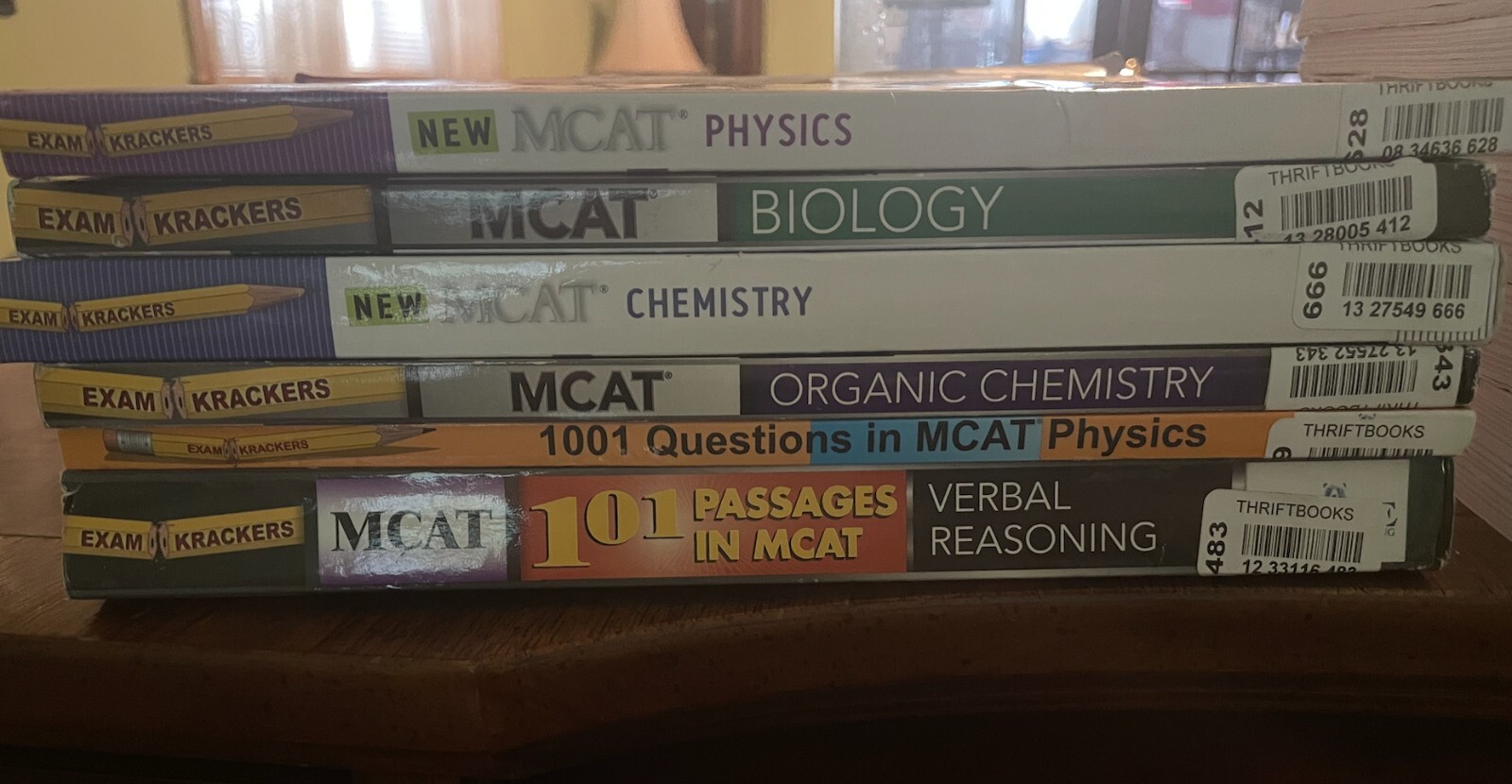 mcat prep books
