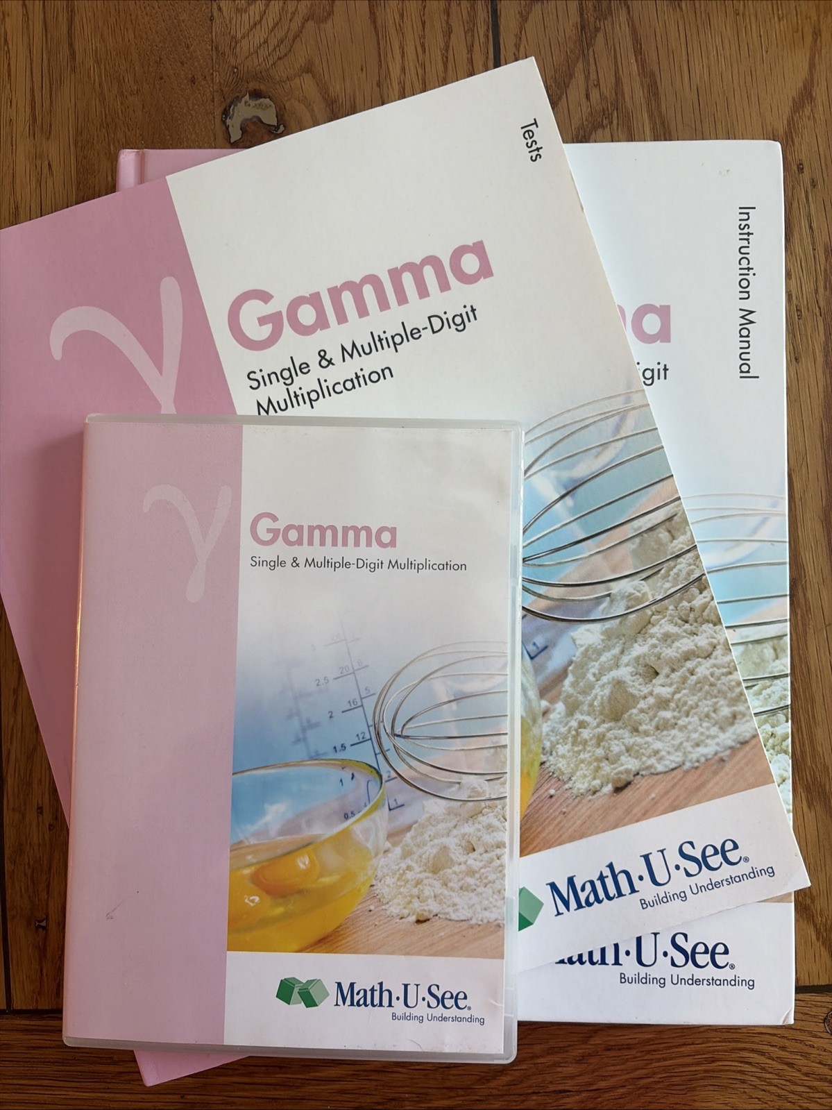 Math-U-See: Gamma Instruction Manual, DVD, & Tests