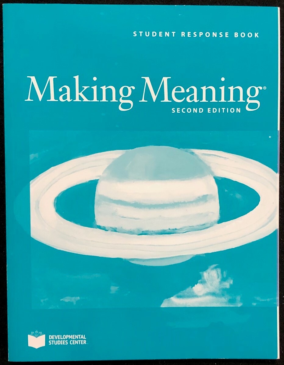 5th – Making Meaning – STUDENT RESPONSE BOOK – 1 Book (2008, 2nd Edition)
