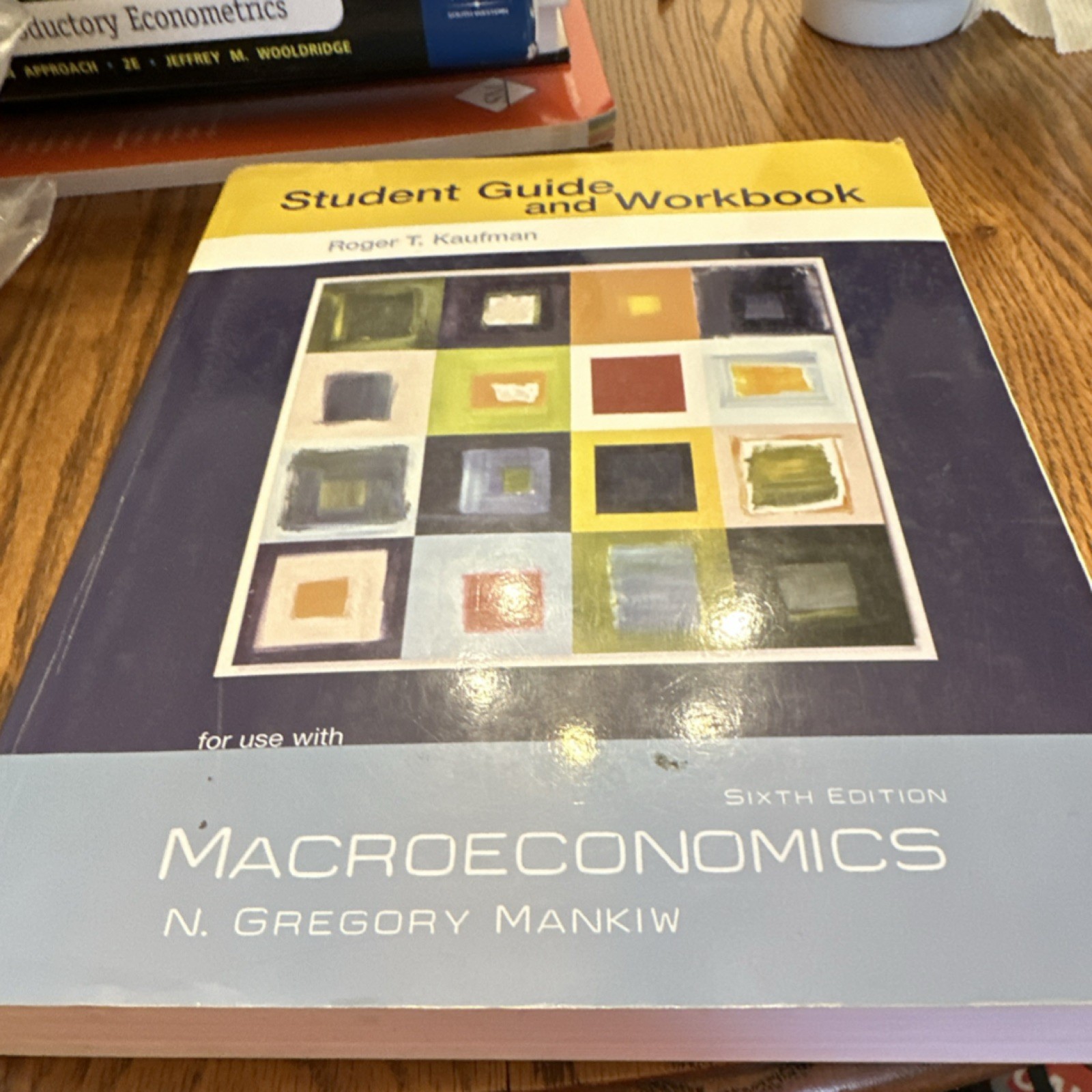Worth Publishers Student Guide Macroeconomics 6th Ed Kaufman 2nd Printing