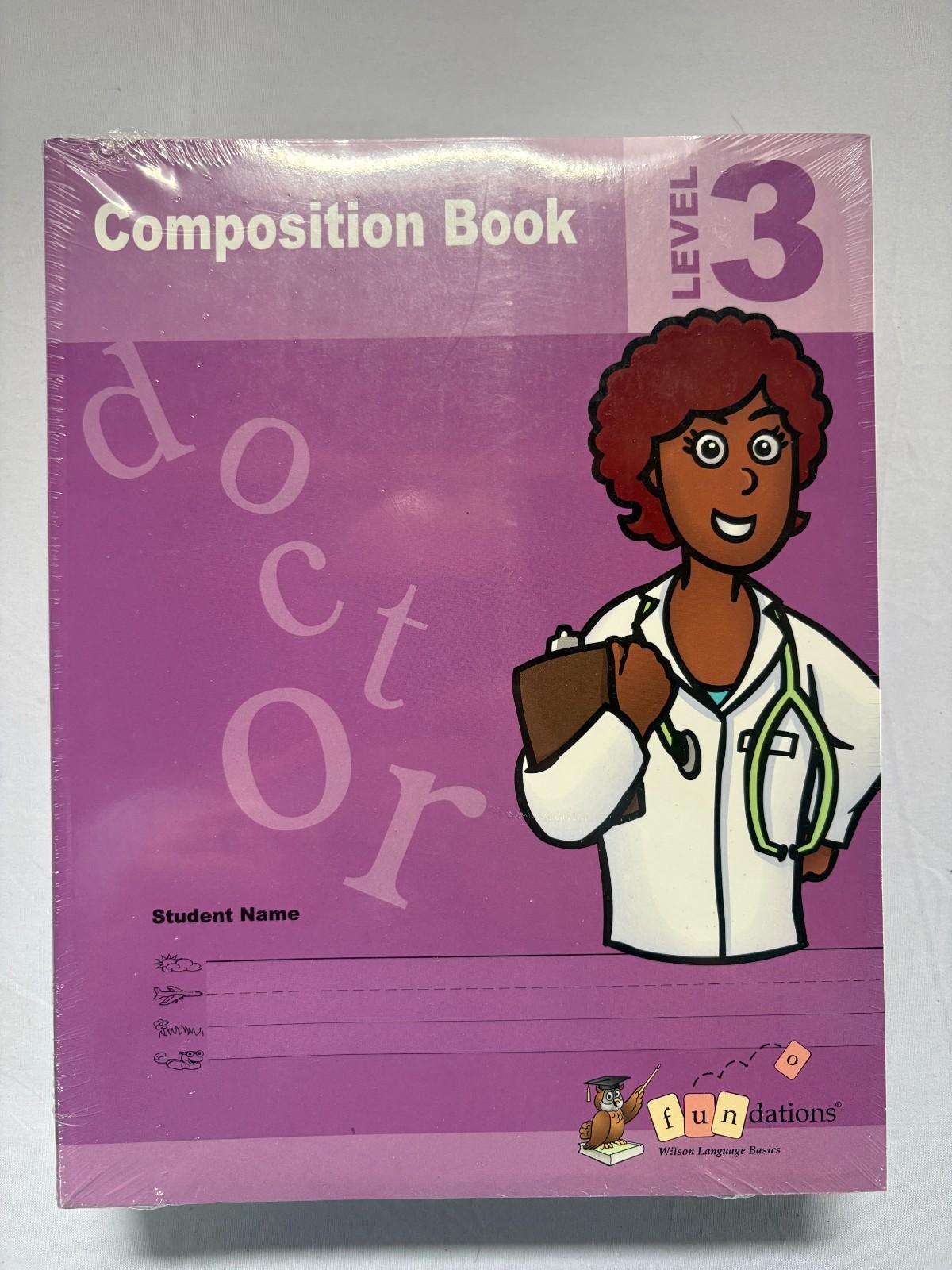 Brand New Wilson Fundations Composition Book Level 3 10-Pack Phonics Writing
