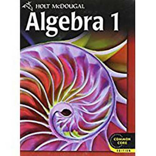 Holt McDougal Algebra 1: Student Edition 2012 – Hardcover – GOOD