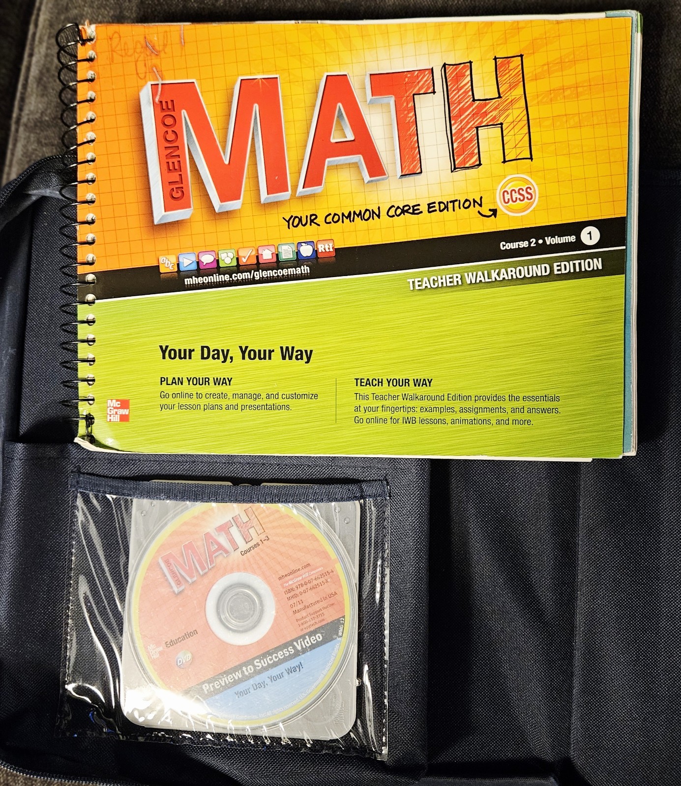 Glencoe Math Course 2 Sample Package Common Core McGraw Hill Teacher CCSS