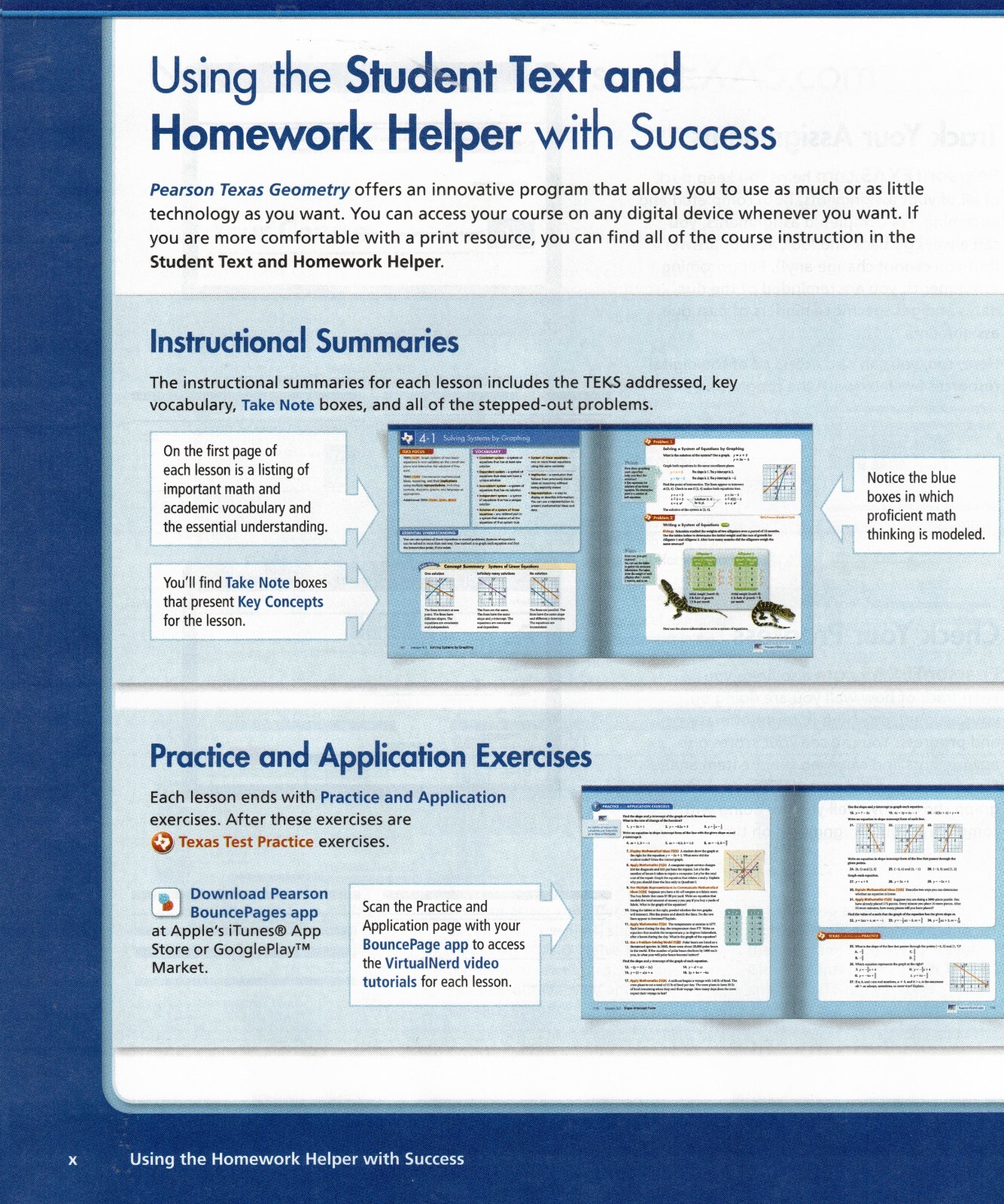 GEOMETRY STUDENT TEXT AND HOMEWORK HELPER By Randal L. Charles & Allan E. Mint
