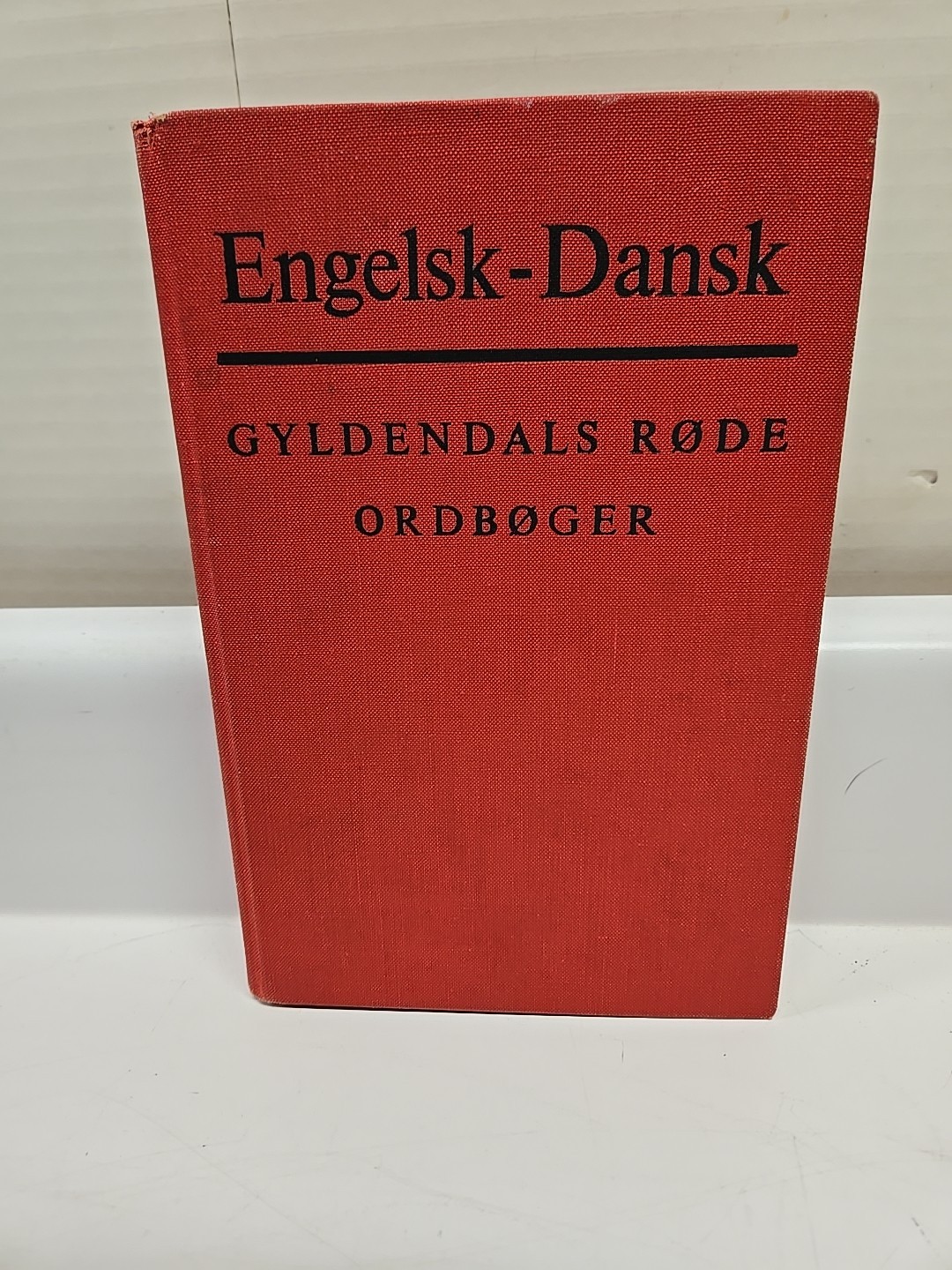 Danish-English dictionary: Dansk-Engelsk Gyldendals Rode Ordboger 1971 Hardback