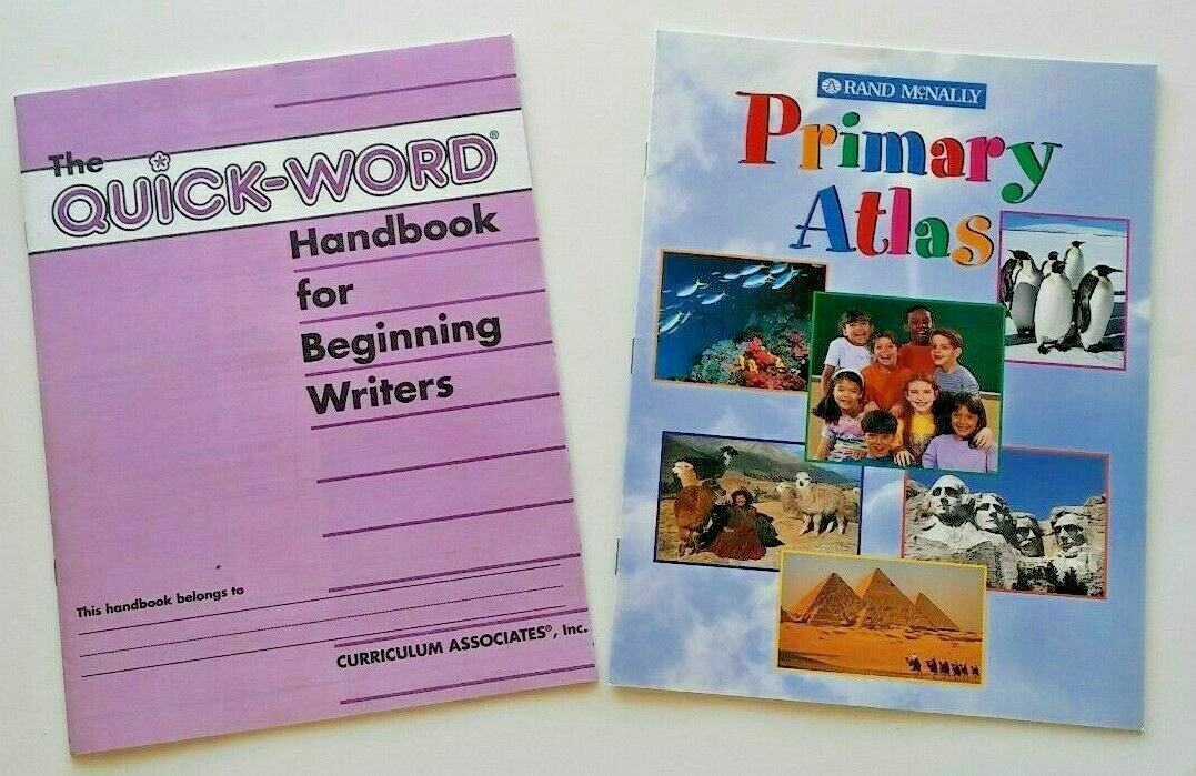 Beginning Quick-Word and Atlas (World United States Maps) US Grade K 1 2