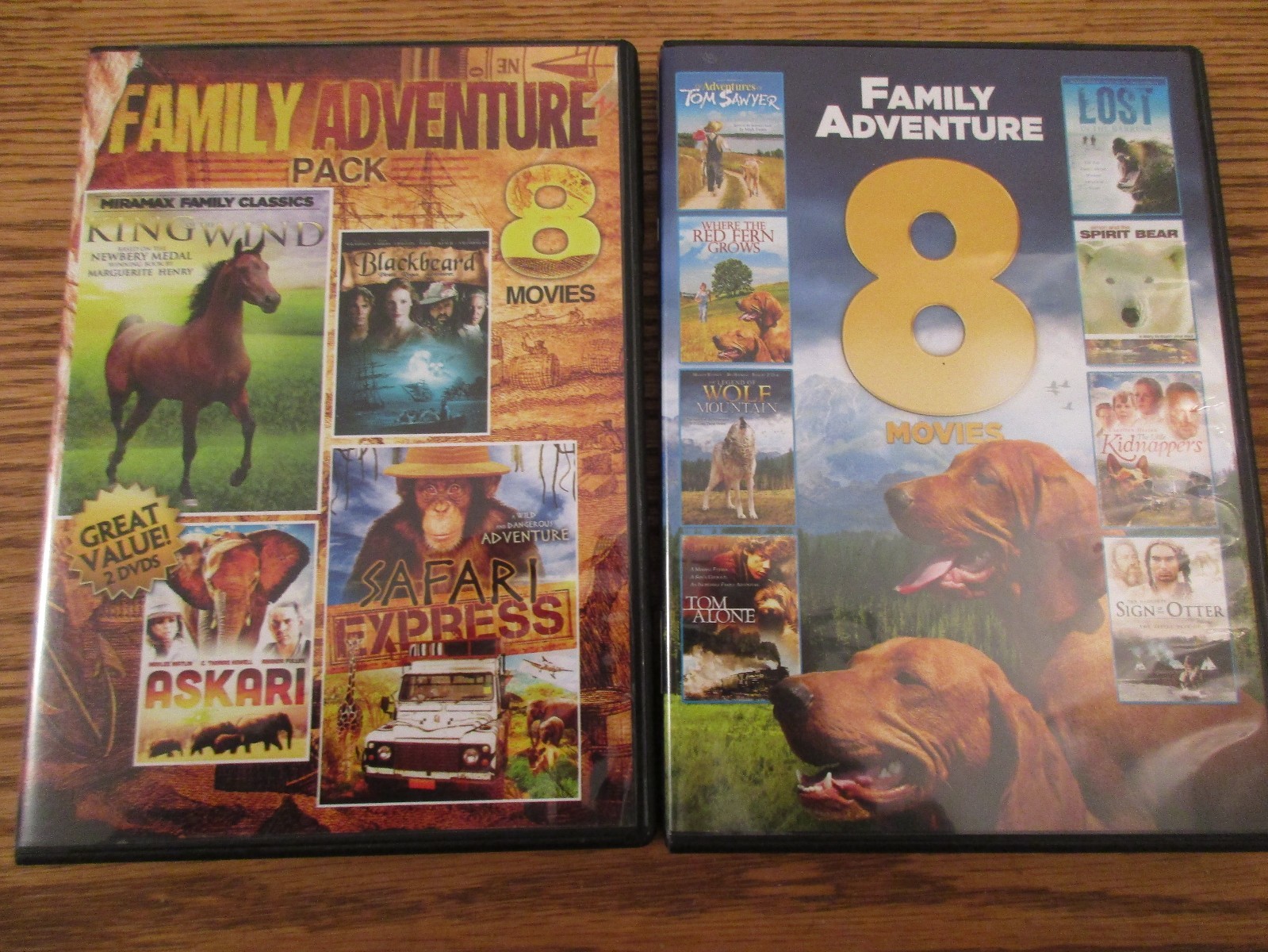 Family Adventure 2 DVD set