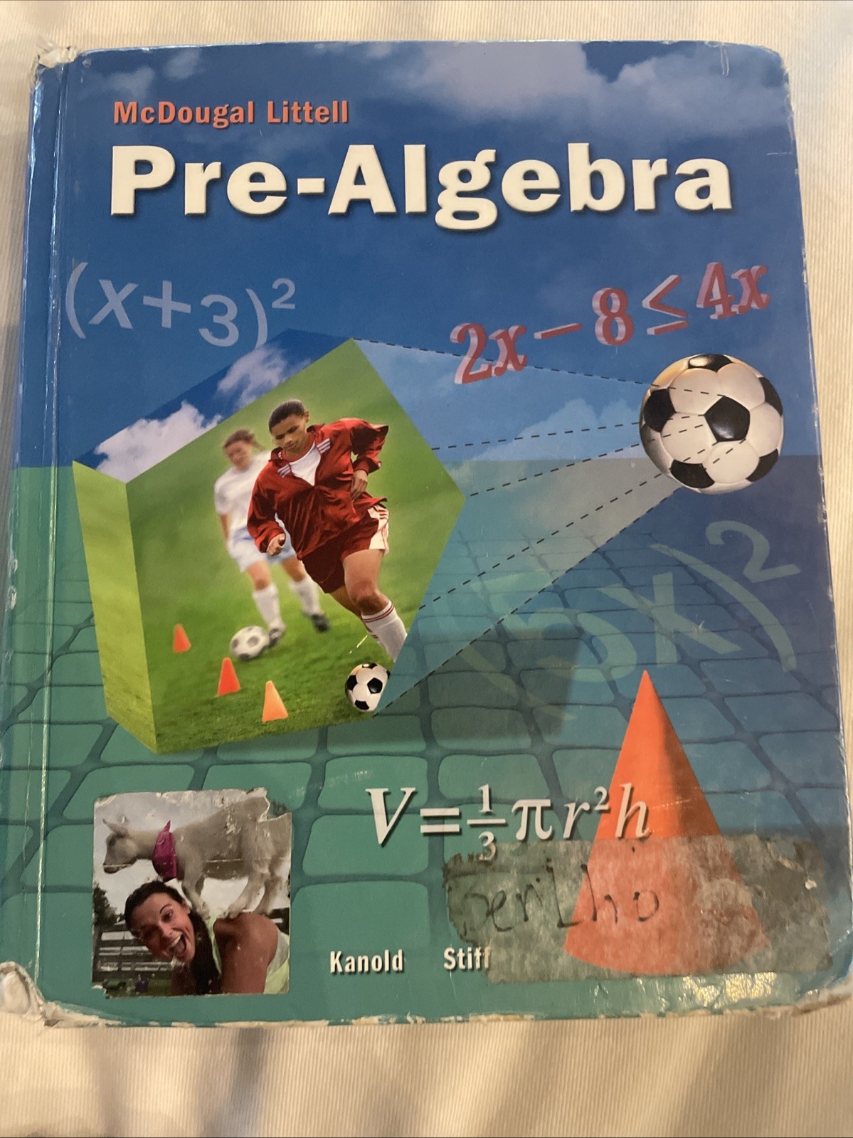 Pre-algebra, Mcdougal Littell by Lee Stiff, Timothy. ISBN: 978-0-618-80076-6