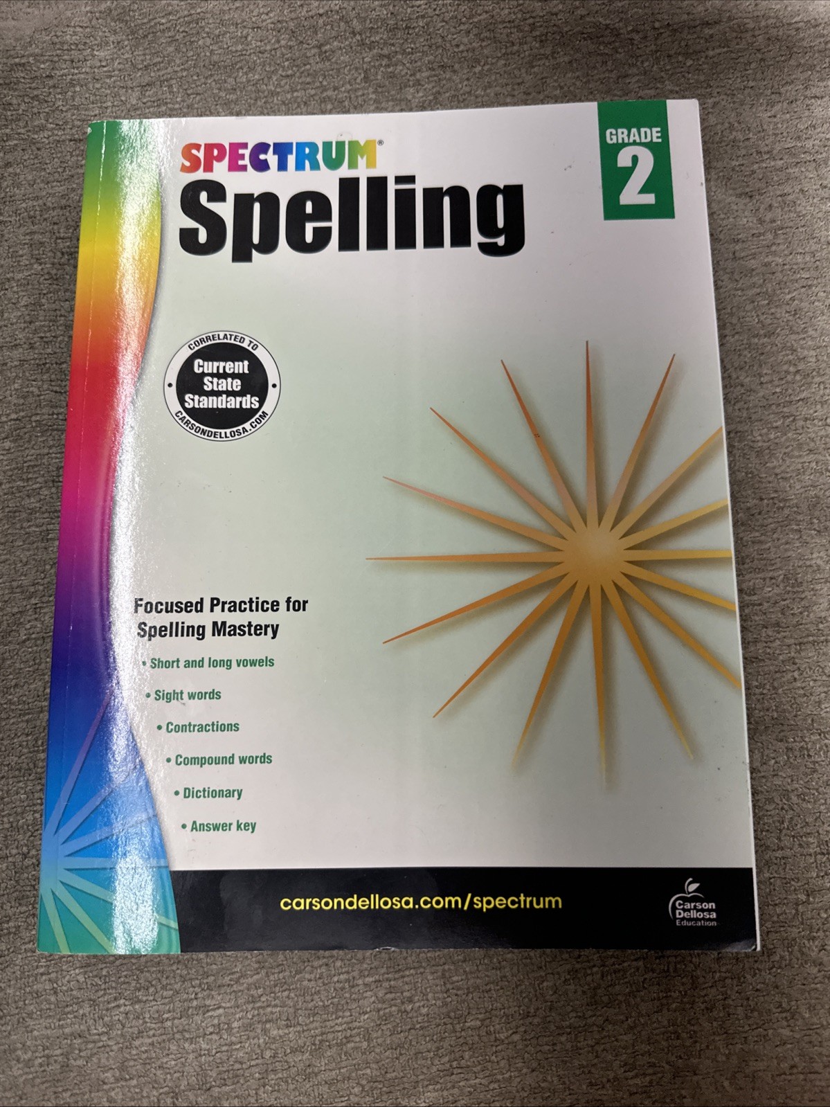 Spectrum Spelling Grade 2