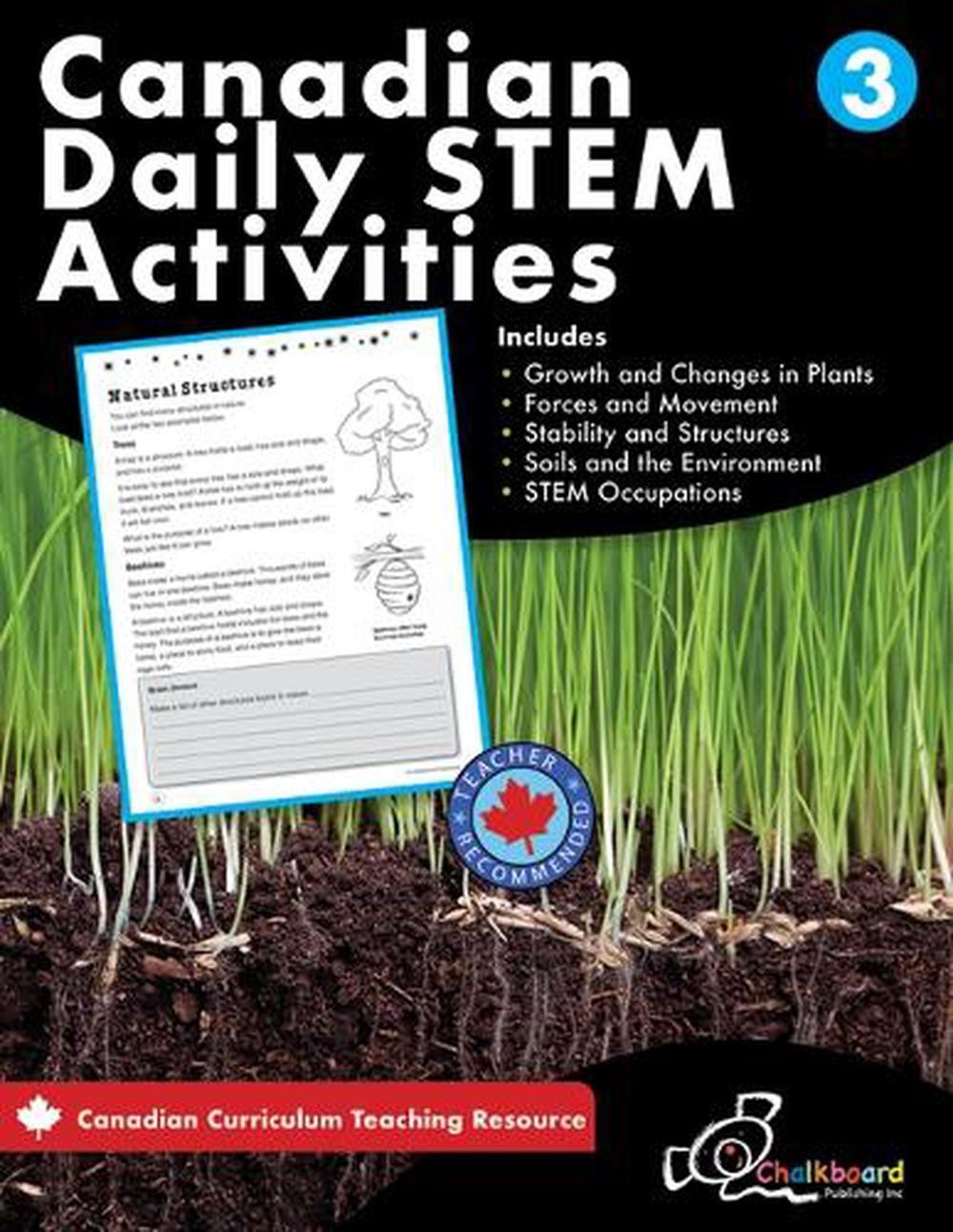 Canadian Daily Stem Activities Grade 3 by George Murray Paperback Book