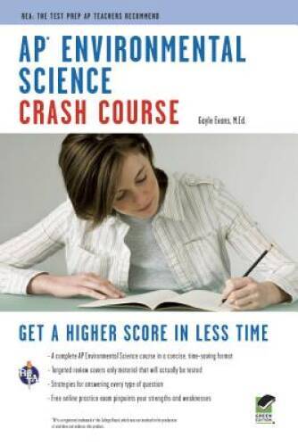 APÂ® Environmental Science Crash Course Book + Online (Advanced Placement – GOOD