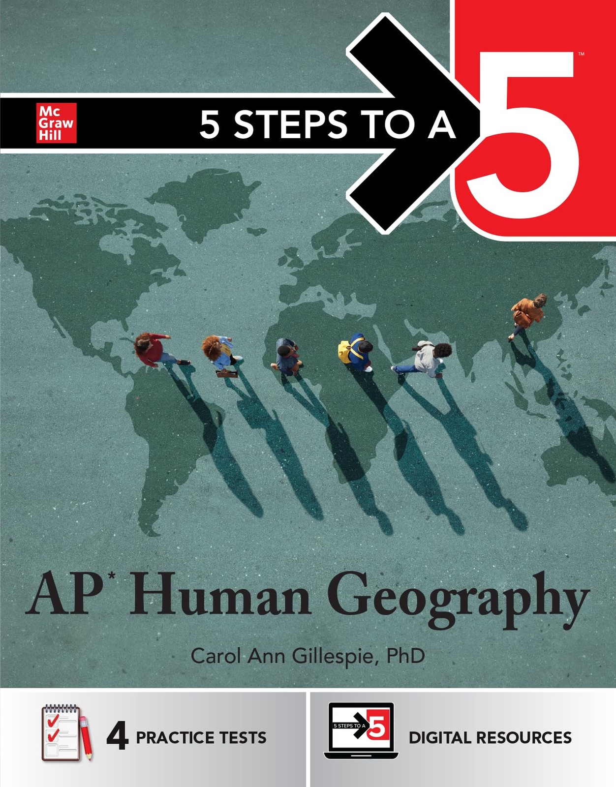 Carol Ann Gille 5 Steps to a 5: AP Human Geography 2026: Practice AP (Paperback)