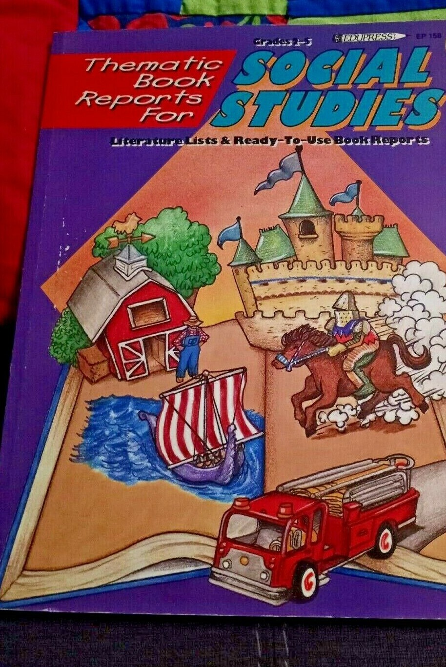 Edupress Thematic Book Reports for SOCIAL STUDIES – Grade 2-5