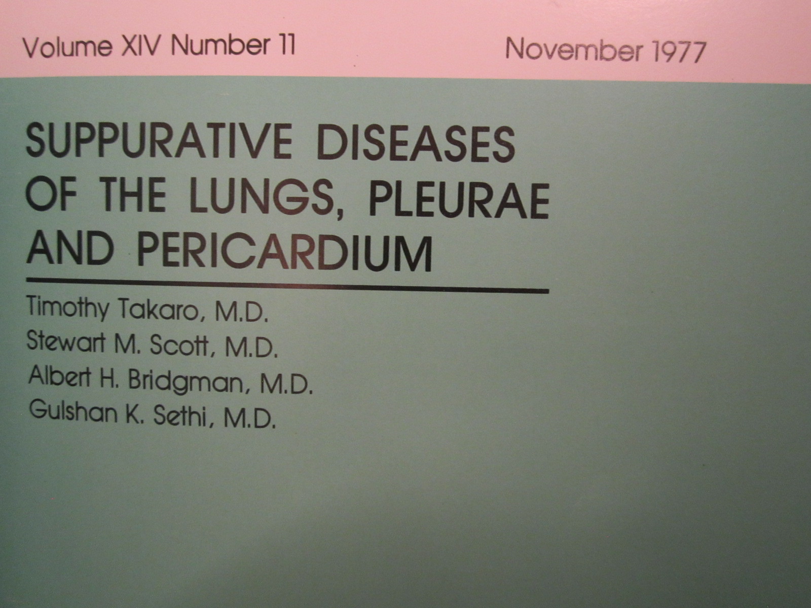 (Choice) CURRENT PROBLEMS IN SURGERY 1977 Series of Monthly Clinical… [Z127]