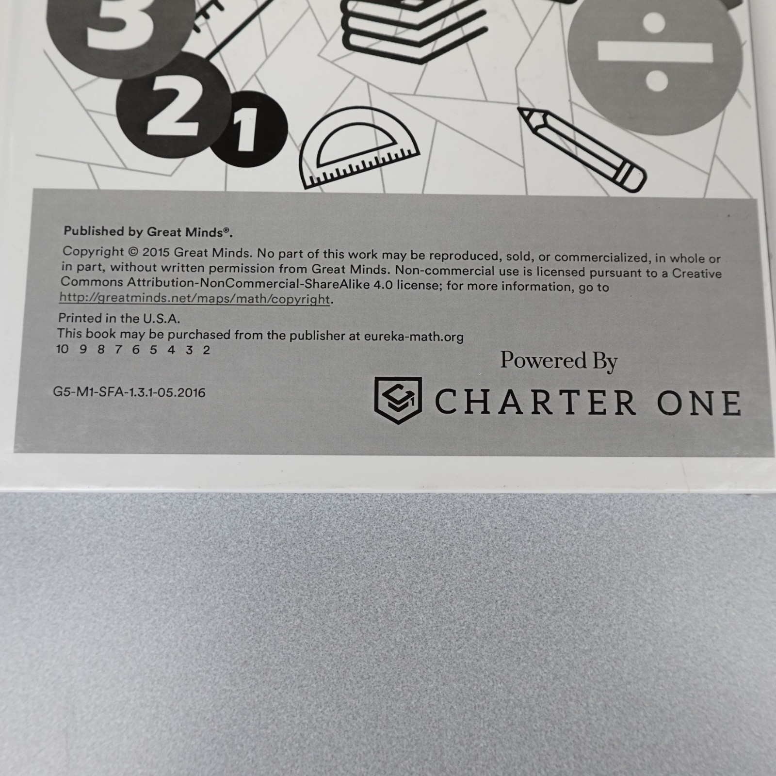 Eureka Math Grade 5 Student Edition Modules 1-6 Complete Set Charter One 2015 HC