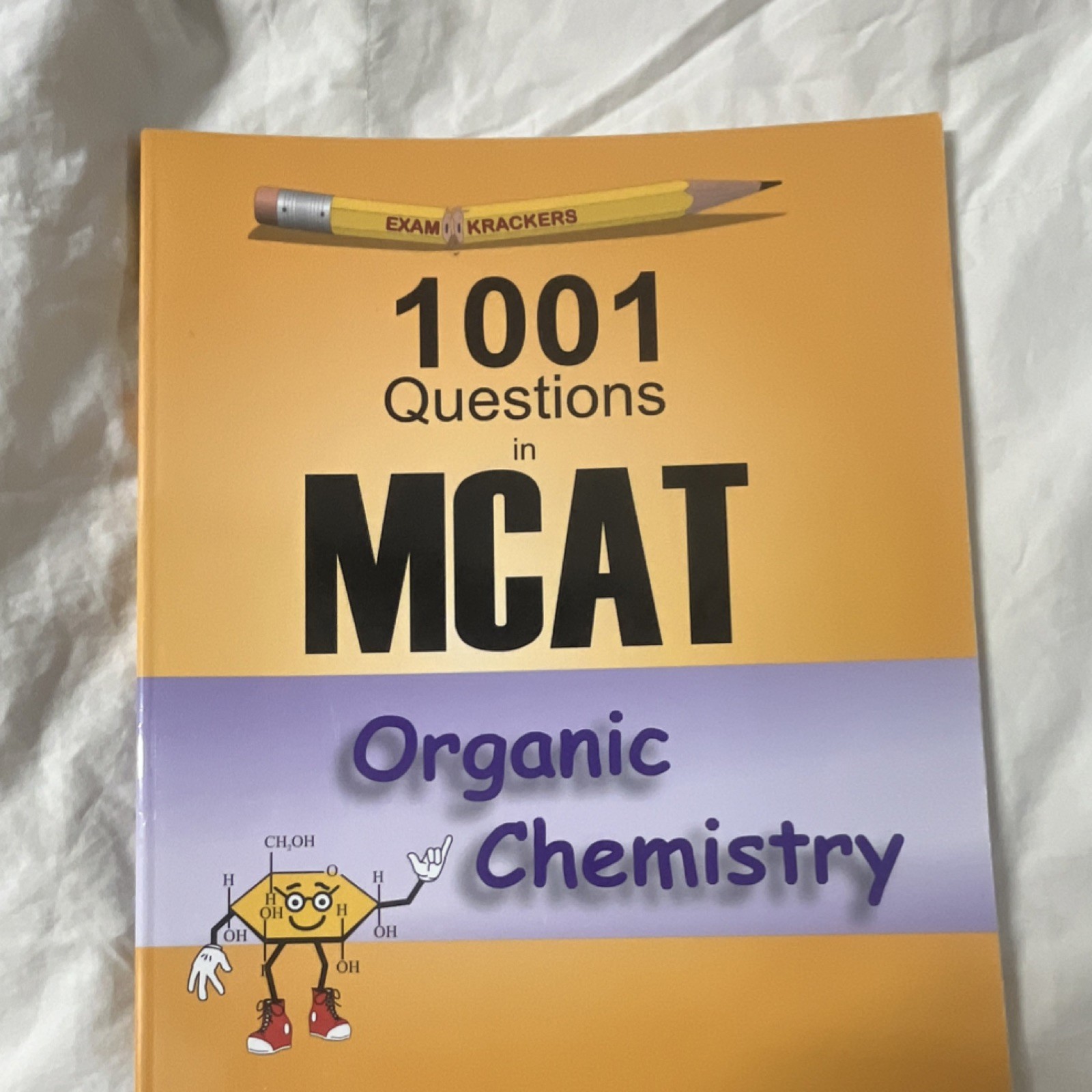 Examkrackers MCAT Organic Chemistry 1001 Questions Study Guide Book English