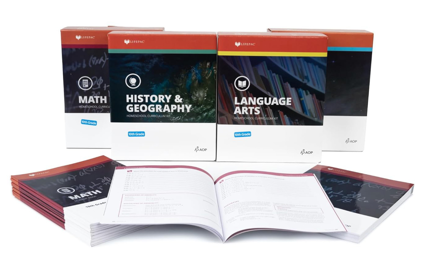Alpha Omega LifePac Curriculum Grades 8-12 Complete Box Sets New Unused