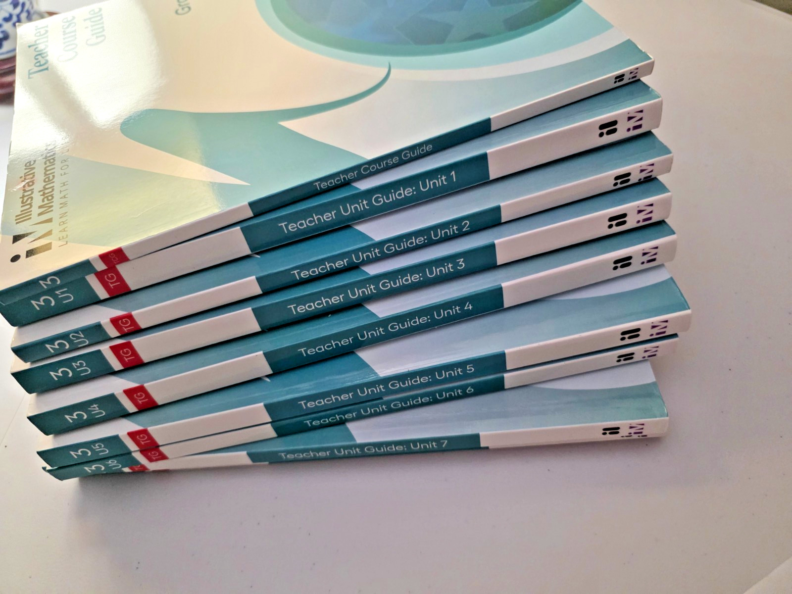 Illustrated Mathematics Grade 3 COMPLETE Teacher Unit Guides 1-8 + Course Guide