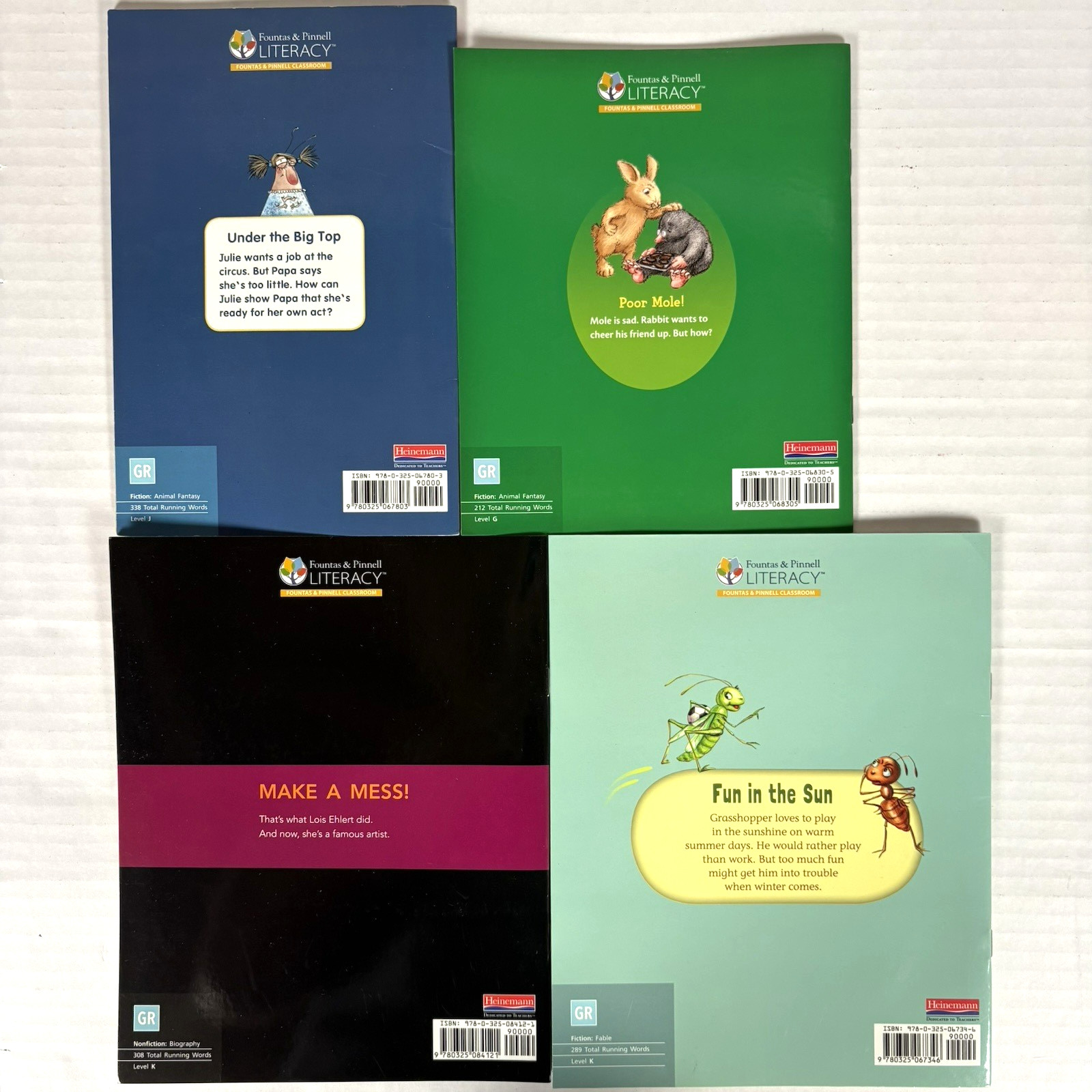 1st Grade Readers Multi-Level Reading Library #6 – 21 Books Levels E-M