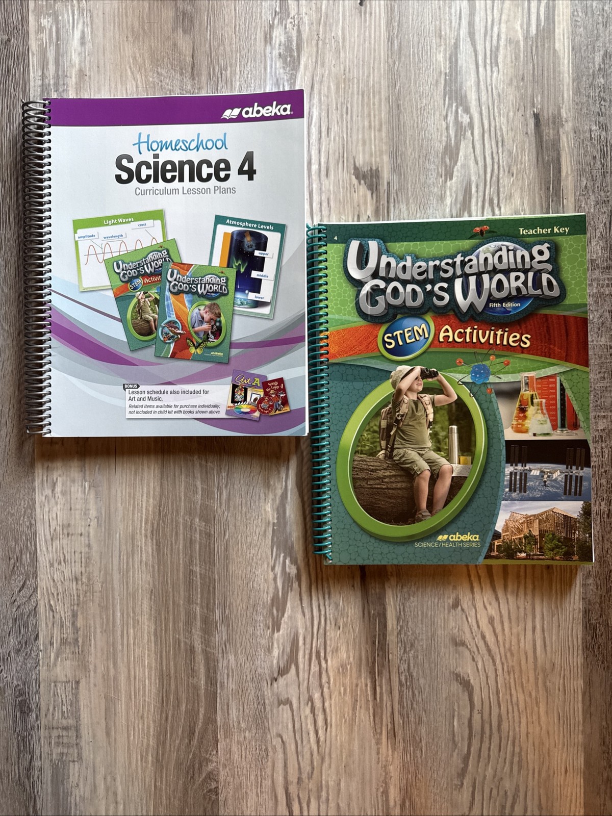 Abeka Science 4 Curriculum/Lesson Plans + Activities Teacher Key BRAND NEW!