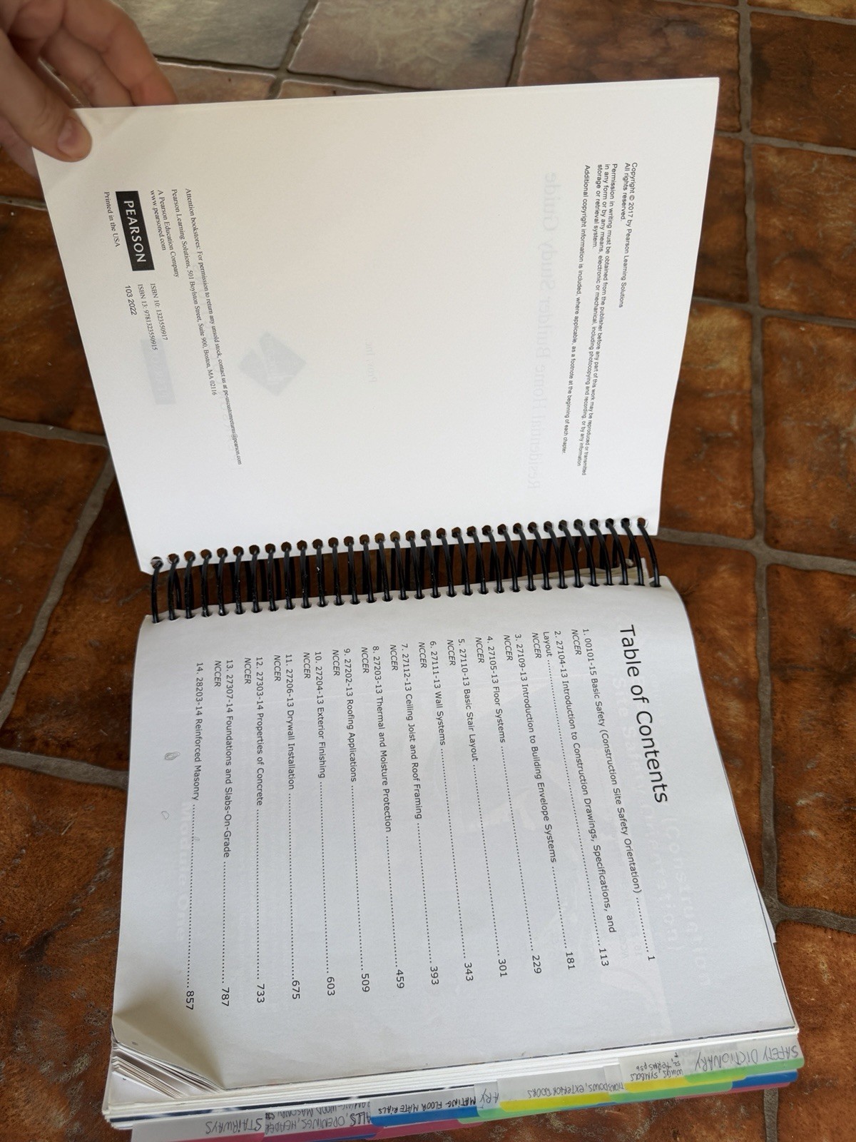 Florida Roofing Contractor & Residential Contractor exam full TABBED book set