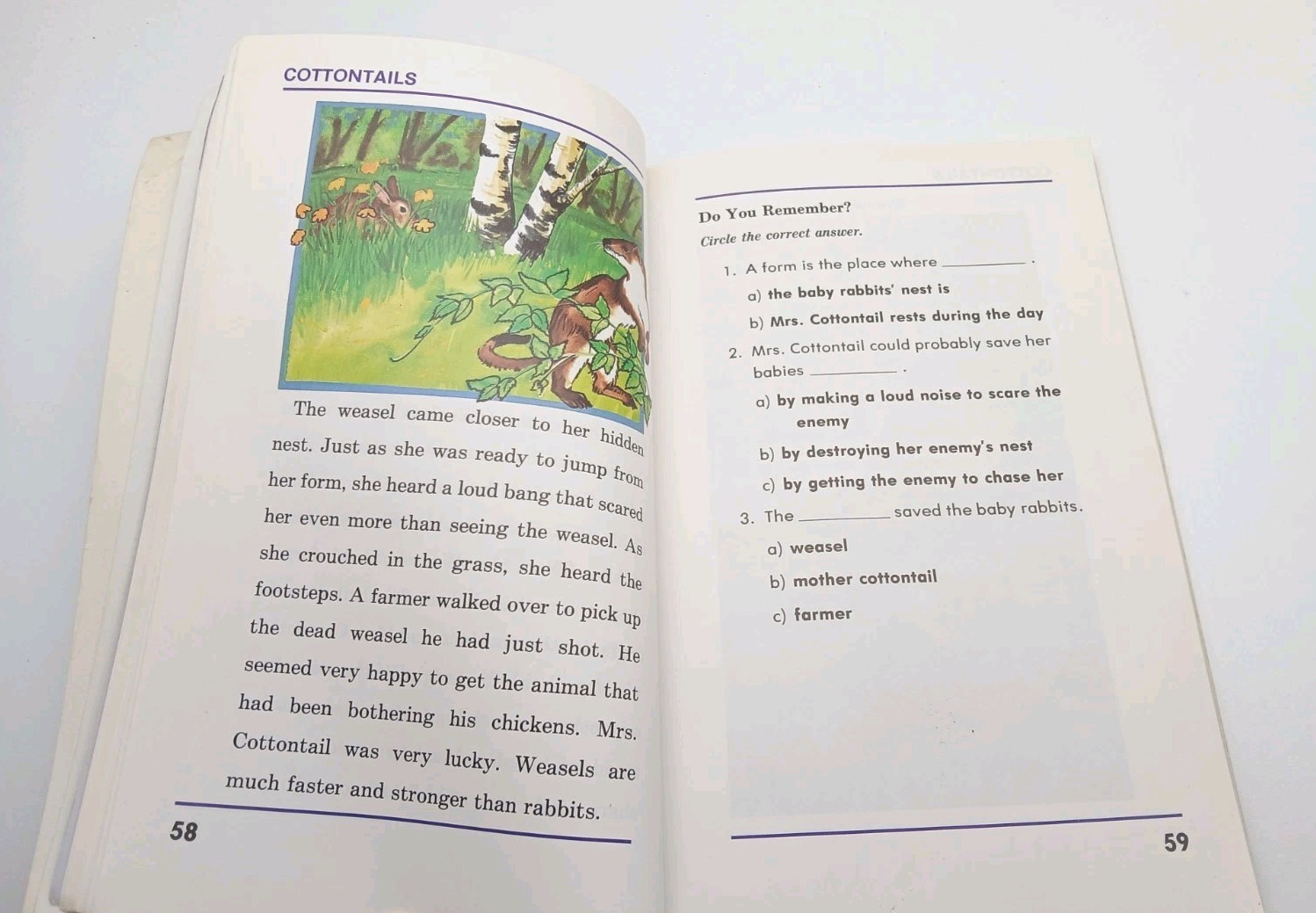 Abeka Book Reading Program «All Kinds of Animals» Reader Homeschool Curriculum