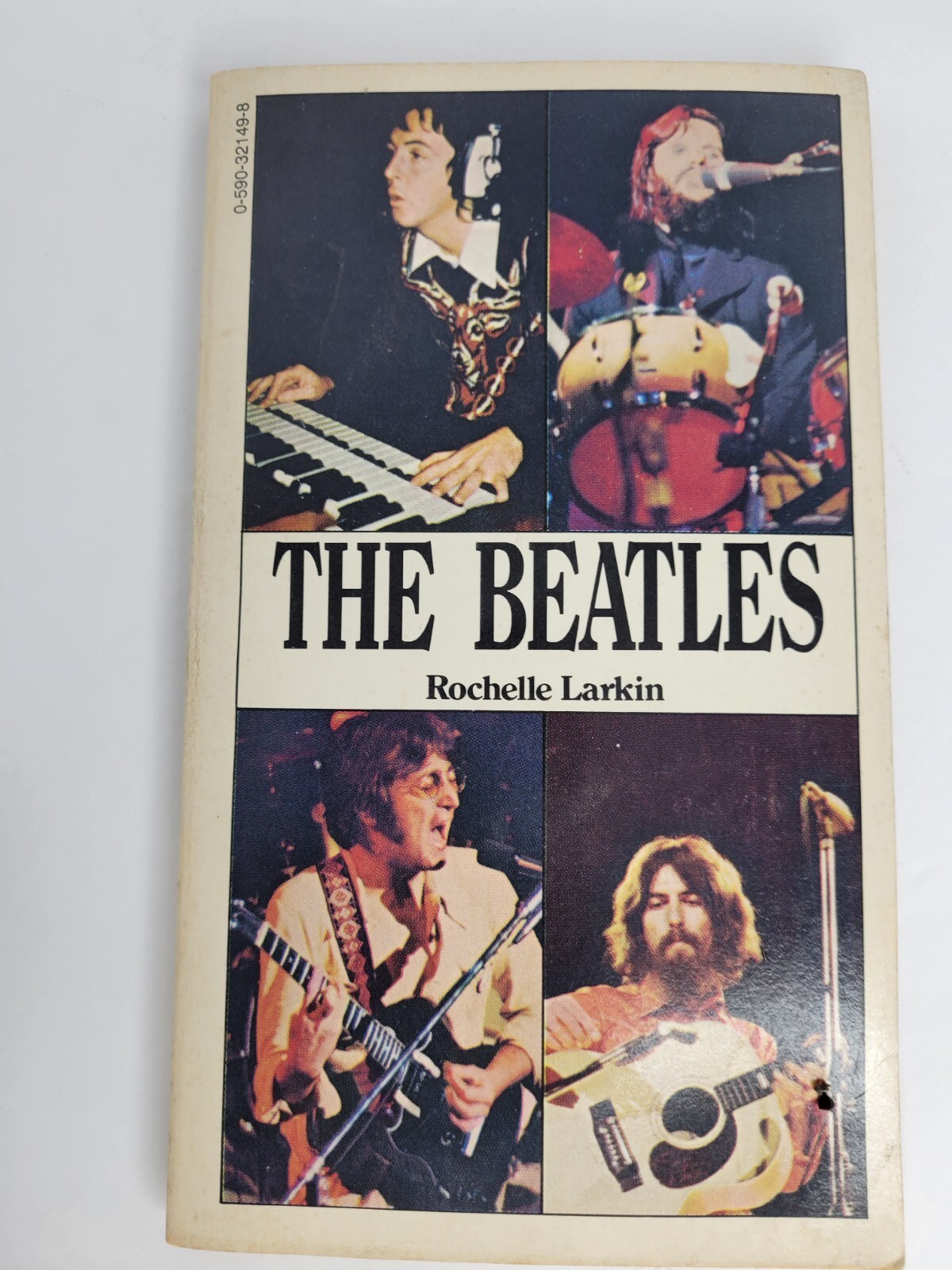 The Beatles John, Paul, George, Ringo Scholastic 1974 paperback, many pictures