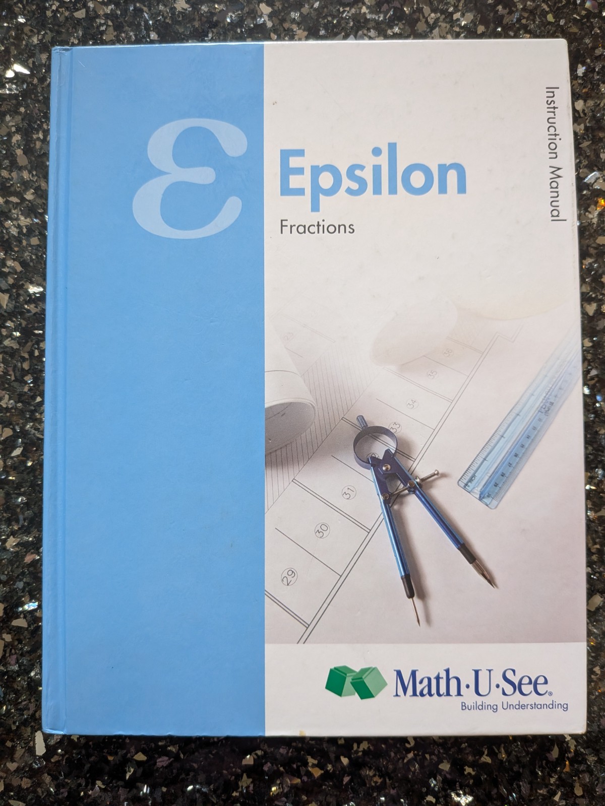 Math U See Epsilon Fractions Instruction Manual Grade 5 Good Condition