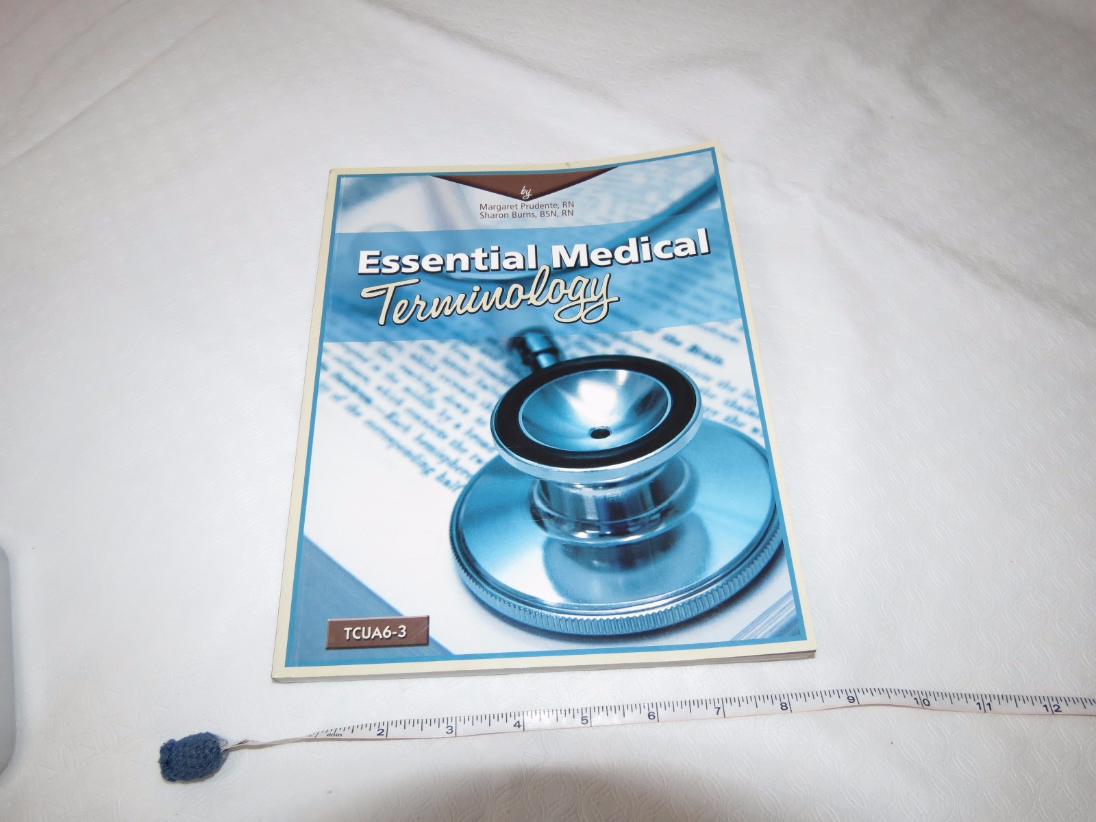 Essential Medical terminology school book Doctor practice TCUA6-3 Prudente RN