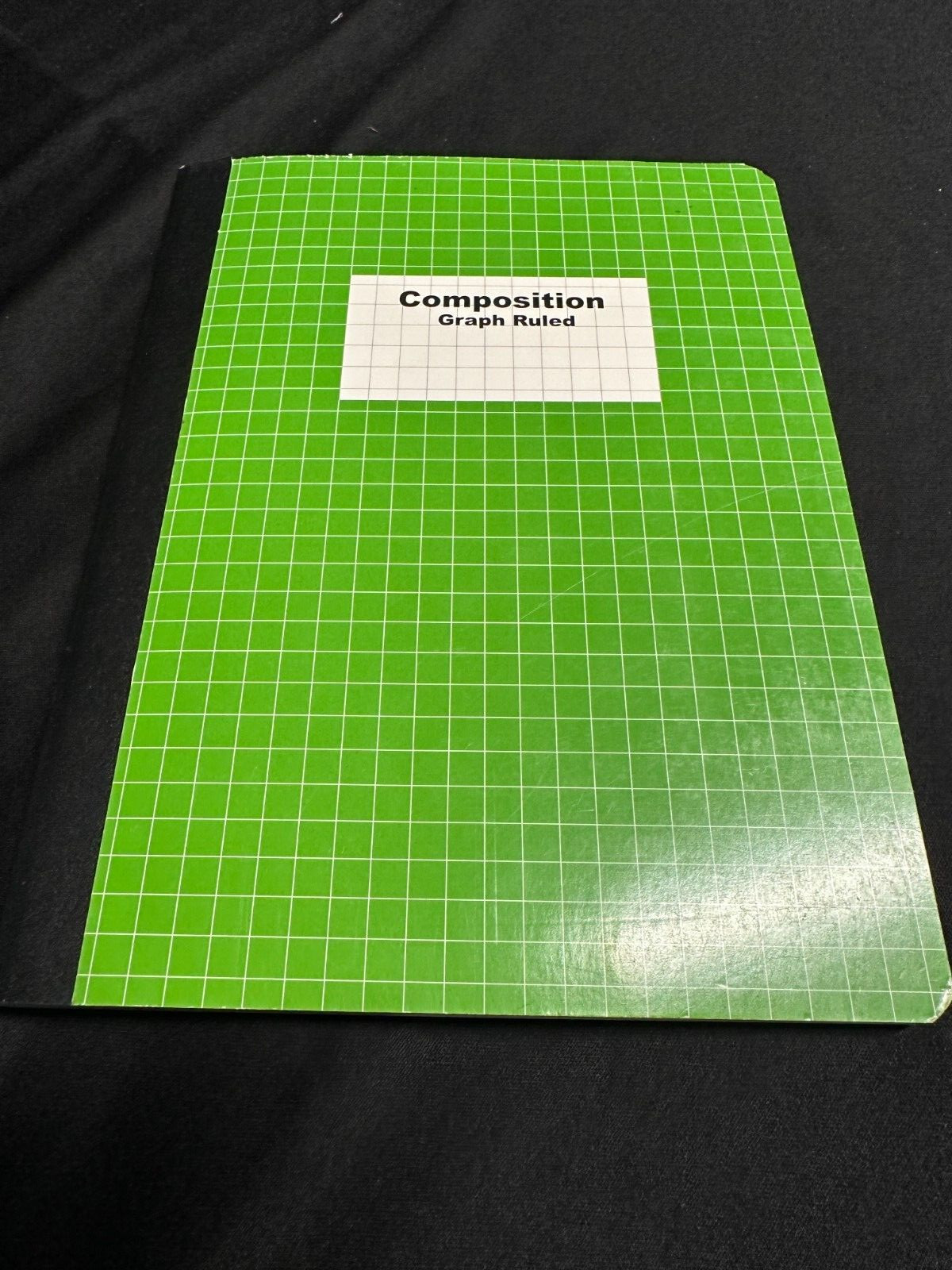 Composition Graph ruled book