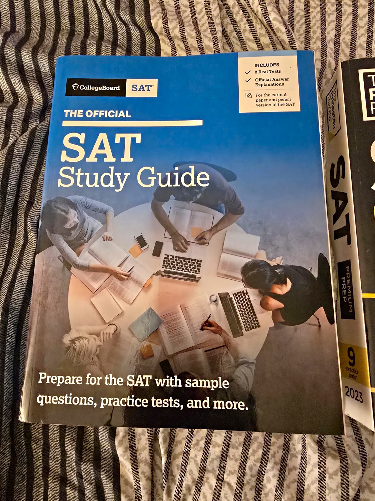 Princeton Review SAT Premium Prep + College Board Official SAT Study Guide LOT 2