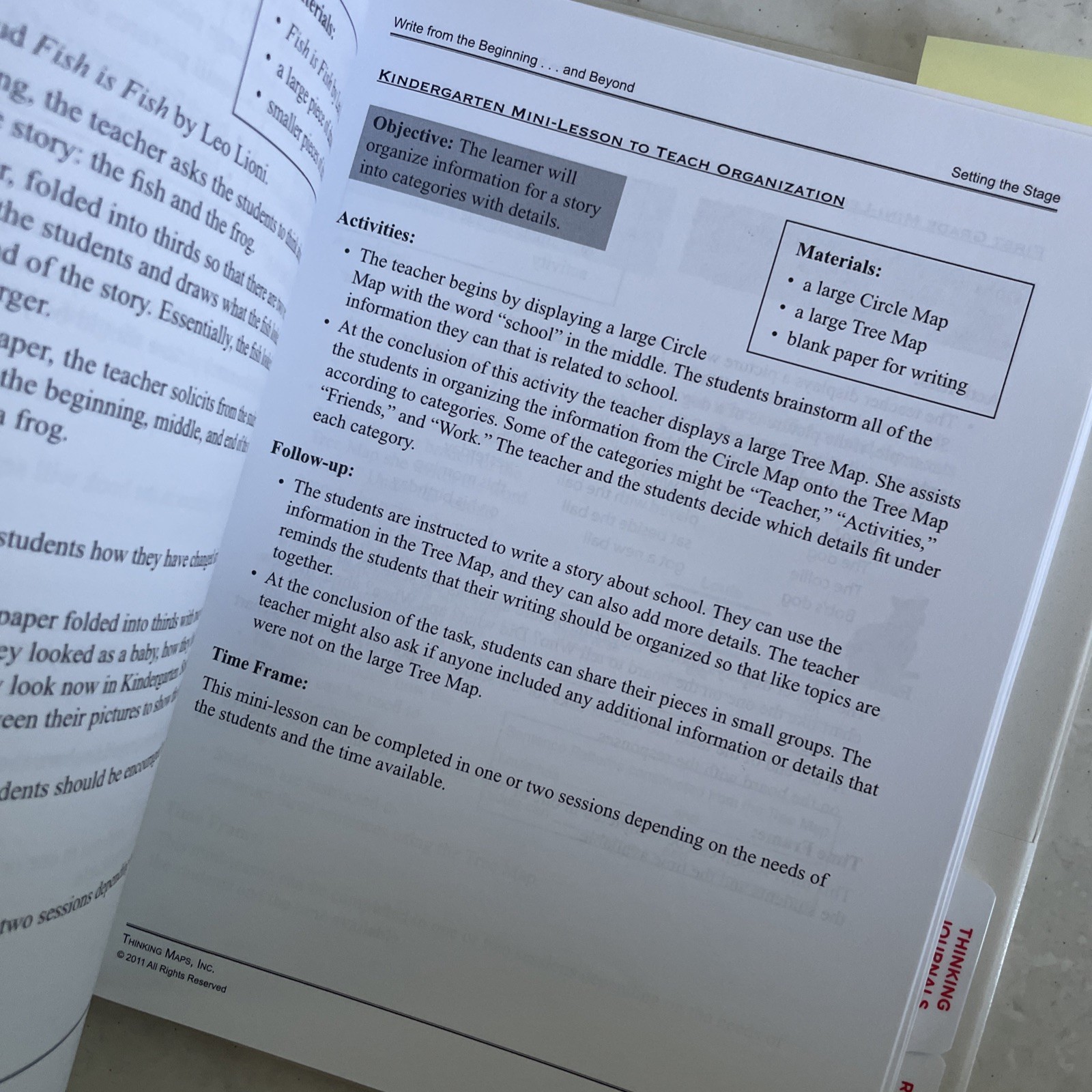 Thinking Maps Write From Beginning And Beyond Response To Text Teachers Guide