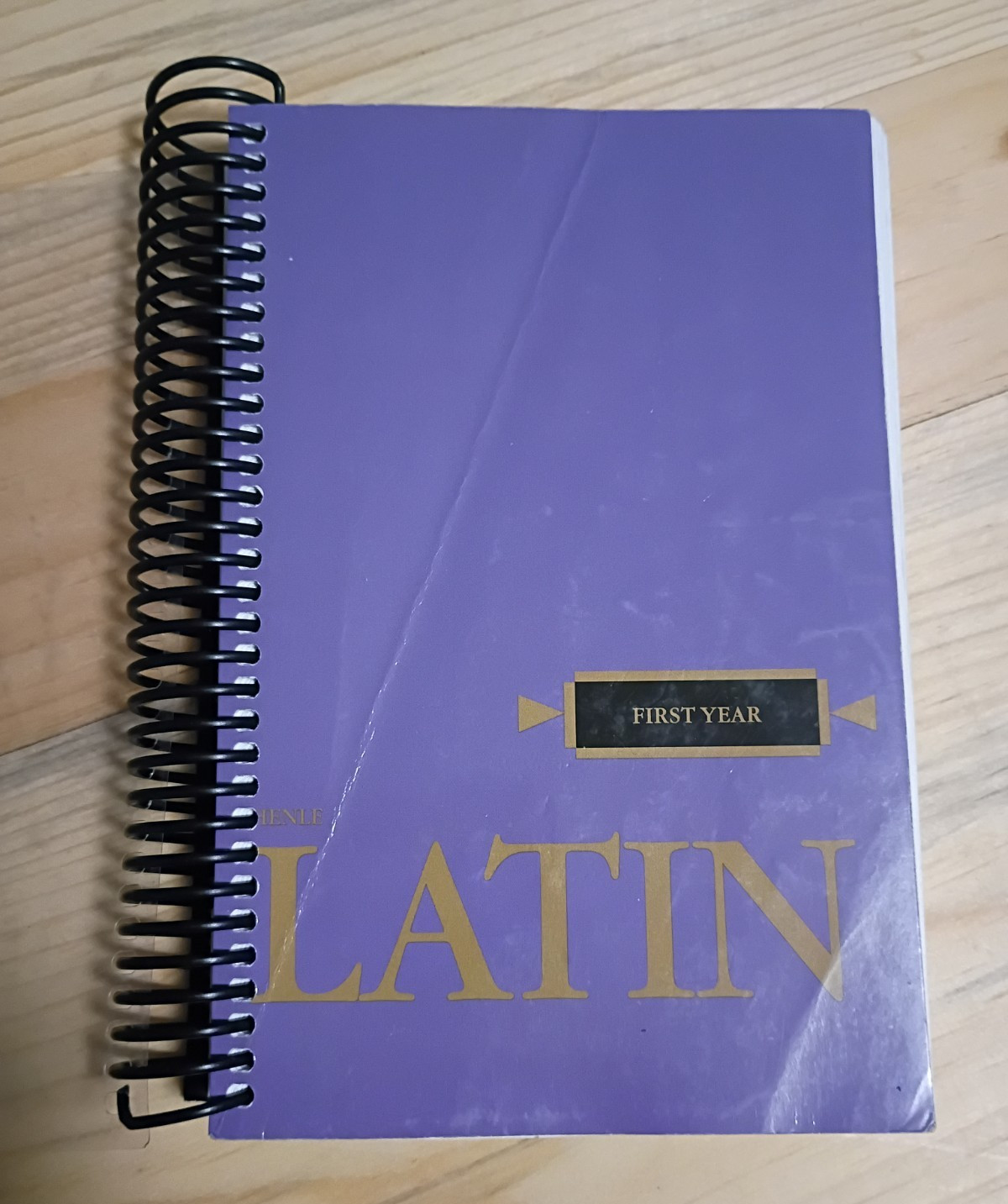 Henle First Year Latin Spiral Bound Study Guide Book Robert J. Henle, S.J.