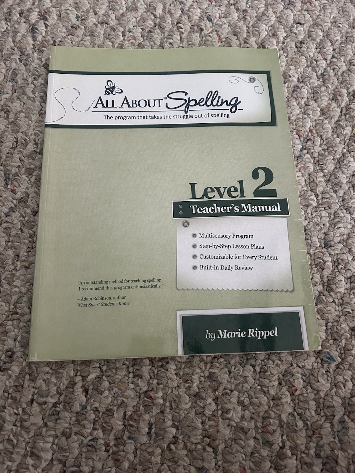 All About Spelling Level 2 Teacher’s Manual