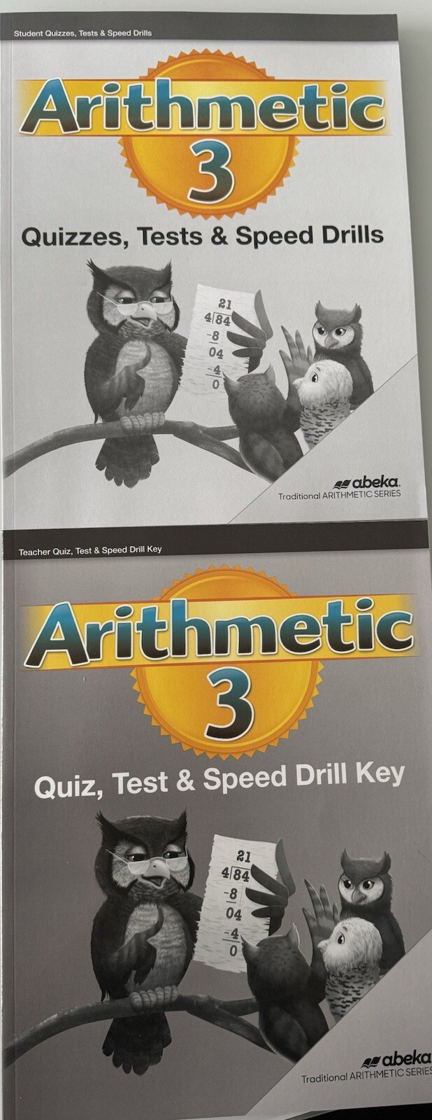 Abeka Grade 3 Video Independent Study Test Kit