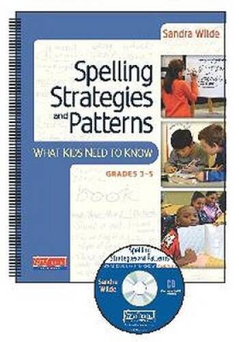 Spelling Strategies and Patterns – Spiral-bound By Wilde, Sandra – GOOD