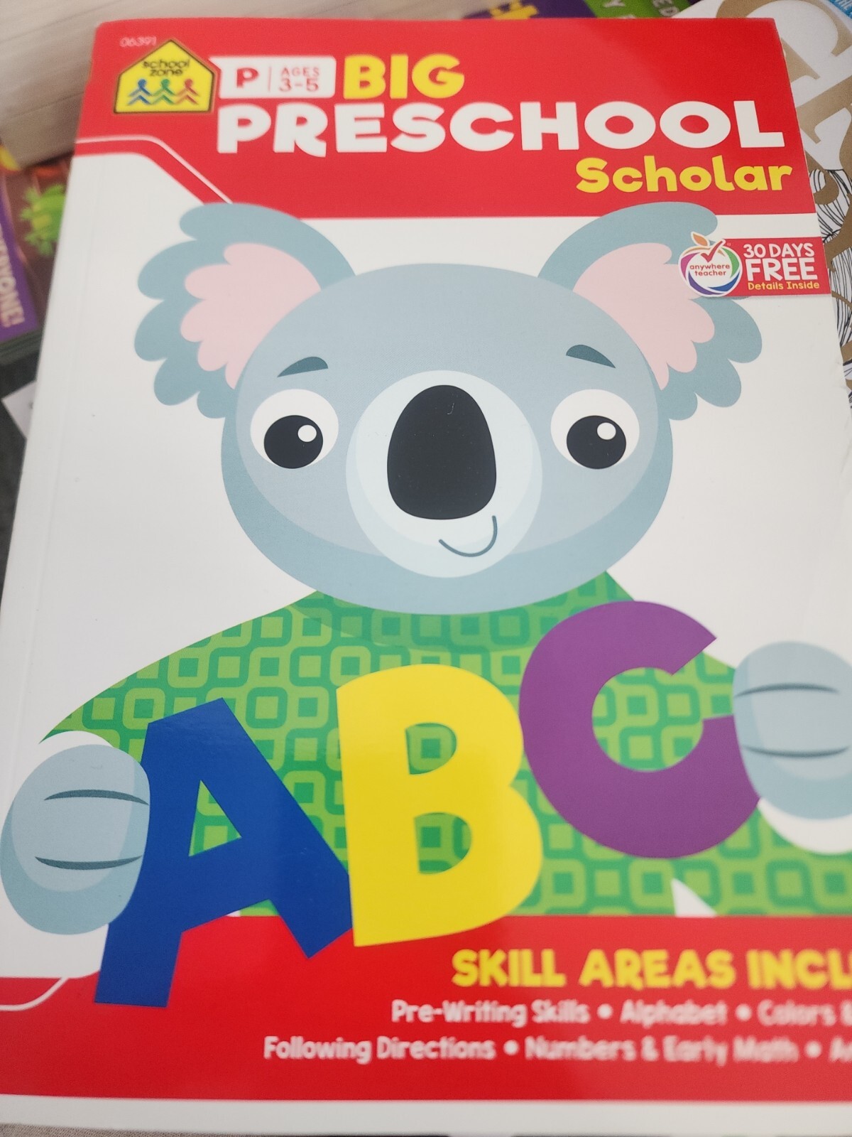 Big Preschool Scholar P Ages 3 – 5