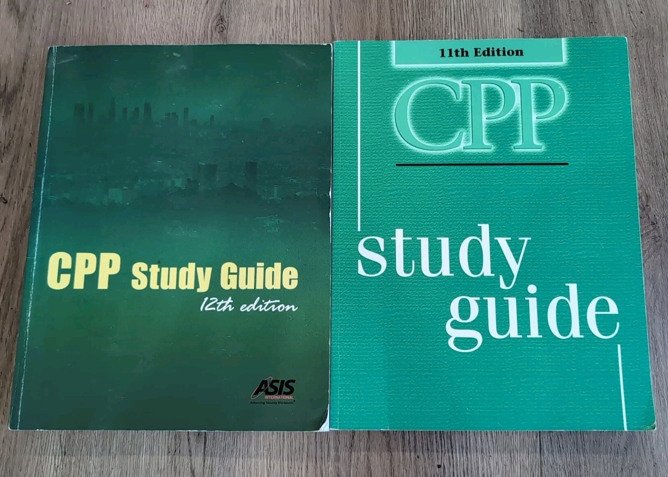 CPP Certified Protection Professional ASIS Study Guide Lot 11th & 12th Editions