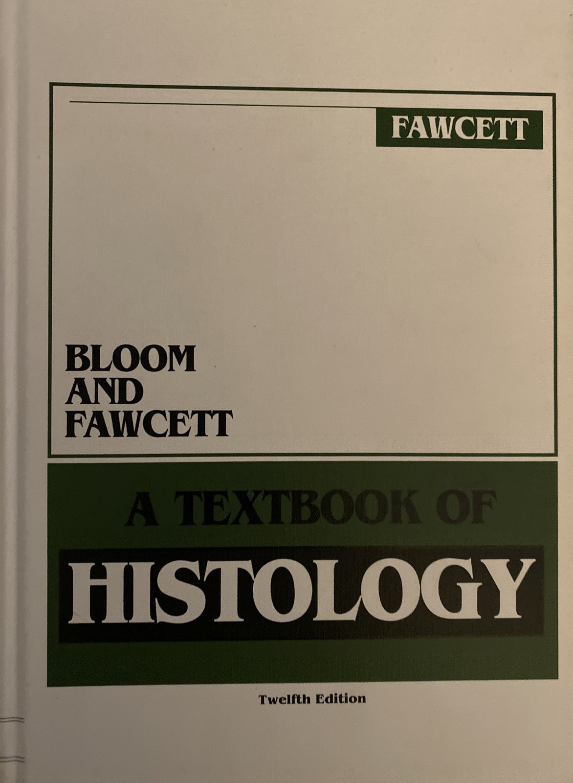 A Textbook of Histology