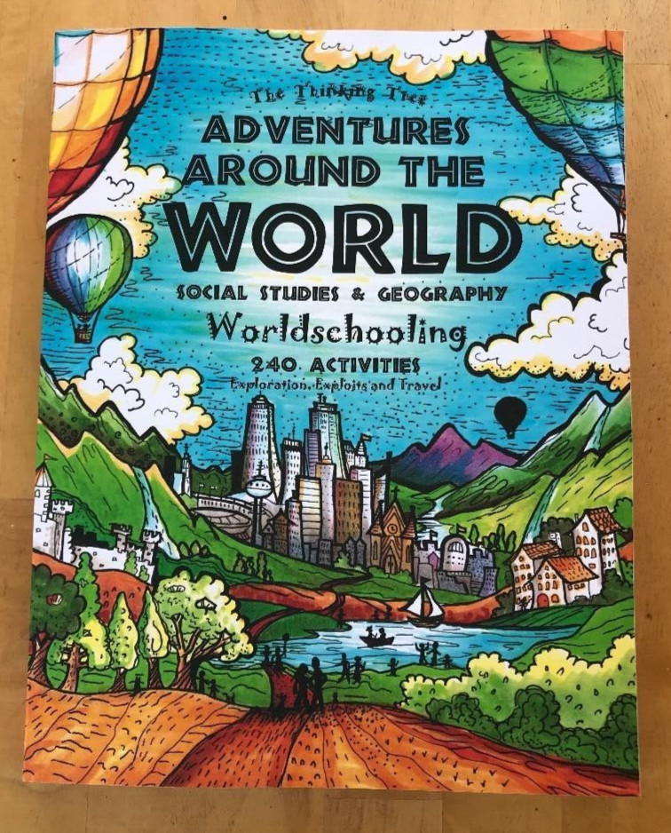 ADVENTURES AROUND THE WORLD ~ BROWN +2 ~ 2024 ~ WORLDSCHOOLING ~ 240 ACTIVITIES