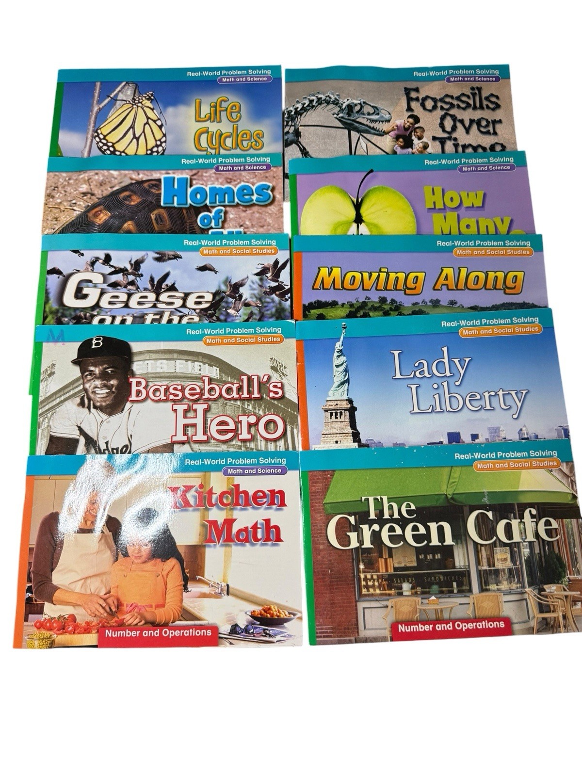10 Real World Problem Solving Library Math Science Social Studies 2nd Grade Book