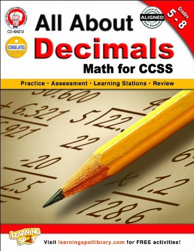 MARK TWAIN – ALL ABOUT DECIMALS, GRADES 5 – 8 By Schyrlet Cameron & Carolyn