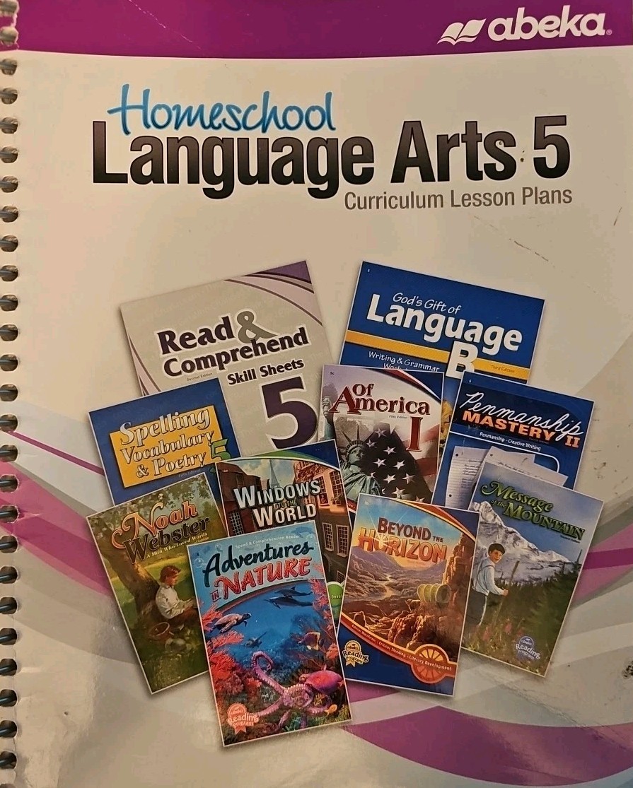 Homeschool Language Arts 5 Curriculum Lesson Plans