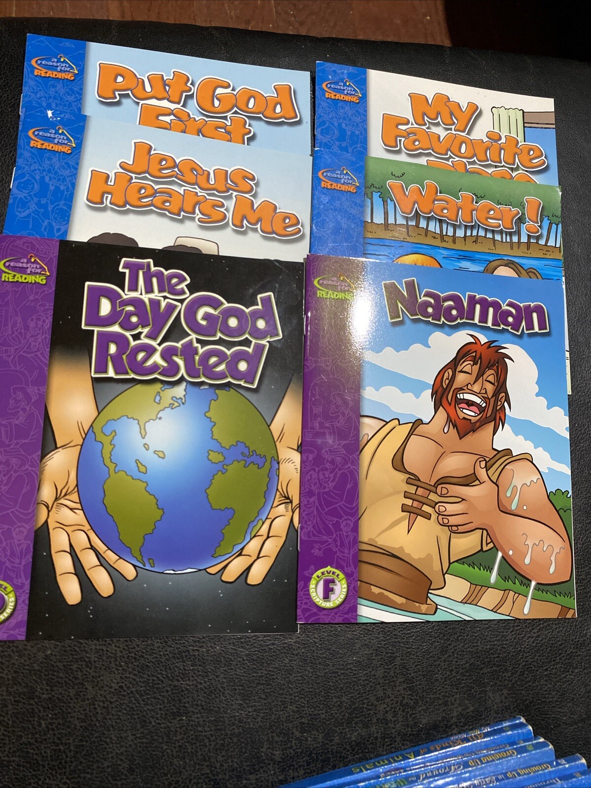 6 A Reason for Reading Books Scripture Series, Level D F Value Series D 4 Books.