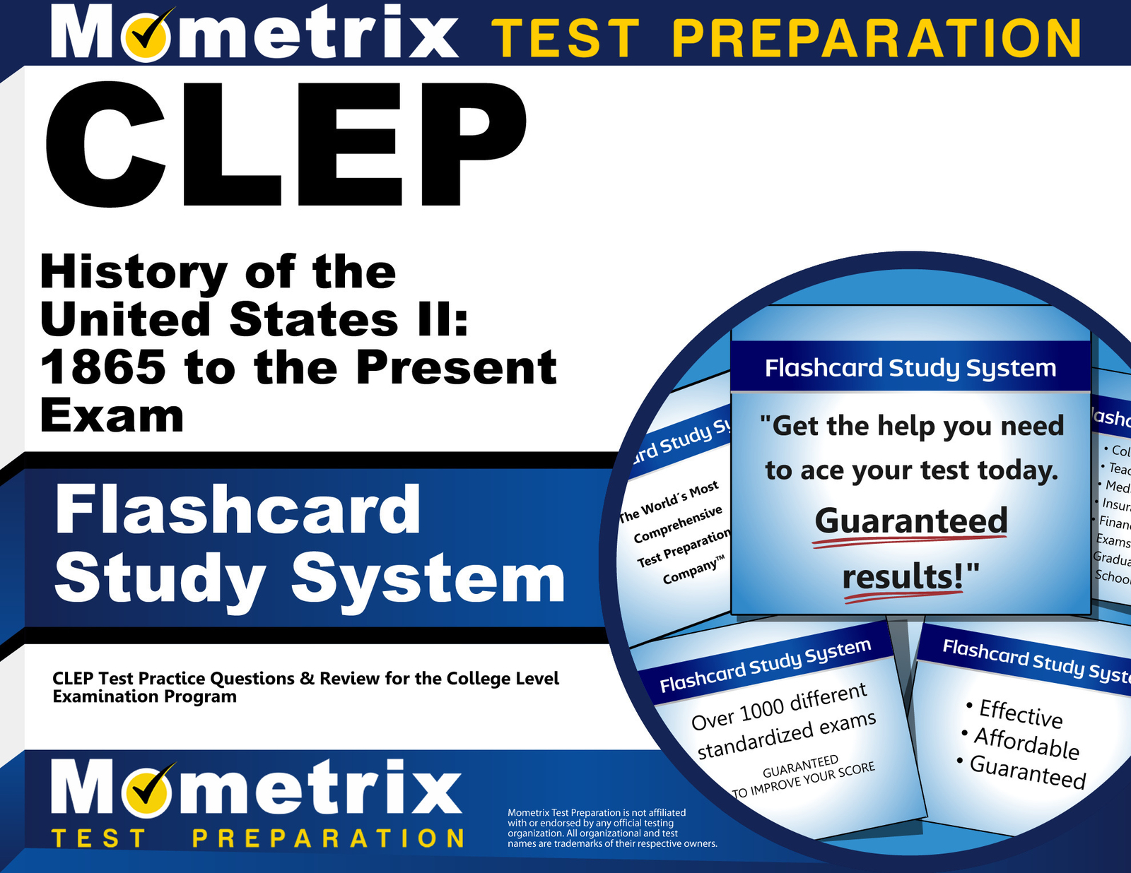 CLEP History of the United States II: 1865 to the Present Exam Flashcards