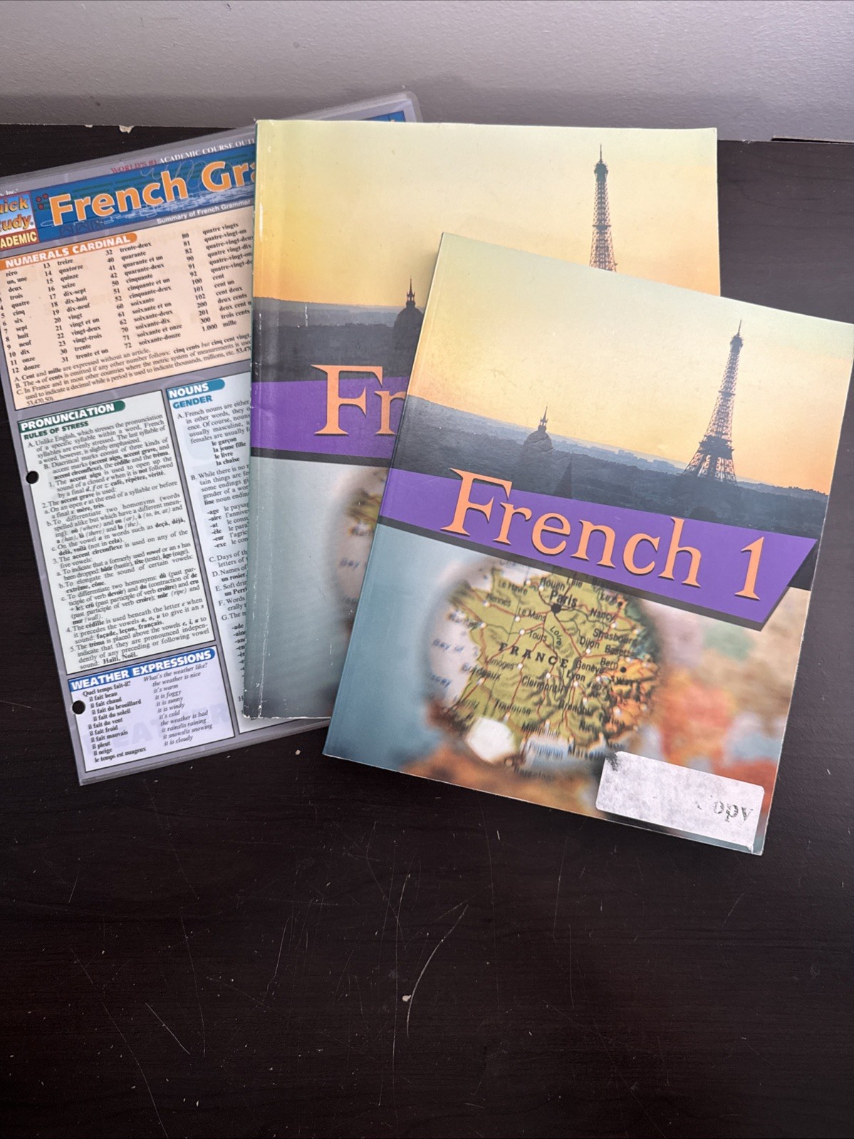 BJU Press FRENCH 1 2nd edition Student Text, Student Activities, Grammar Aid