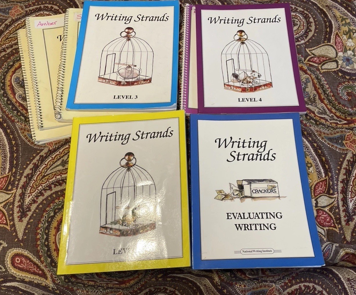Writing Strands Homeschool Curriculum Lot Of 8 Levels 2,3,4,5 Evaluating Writing