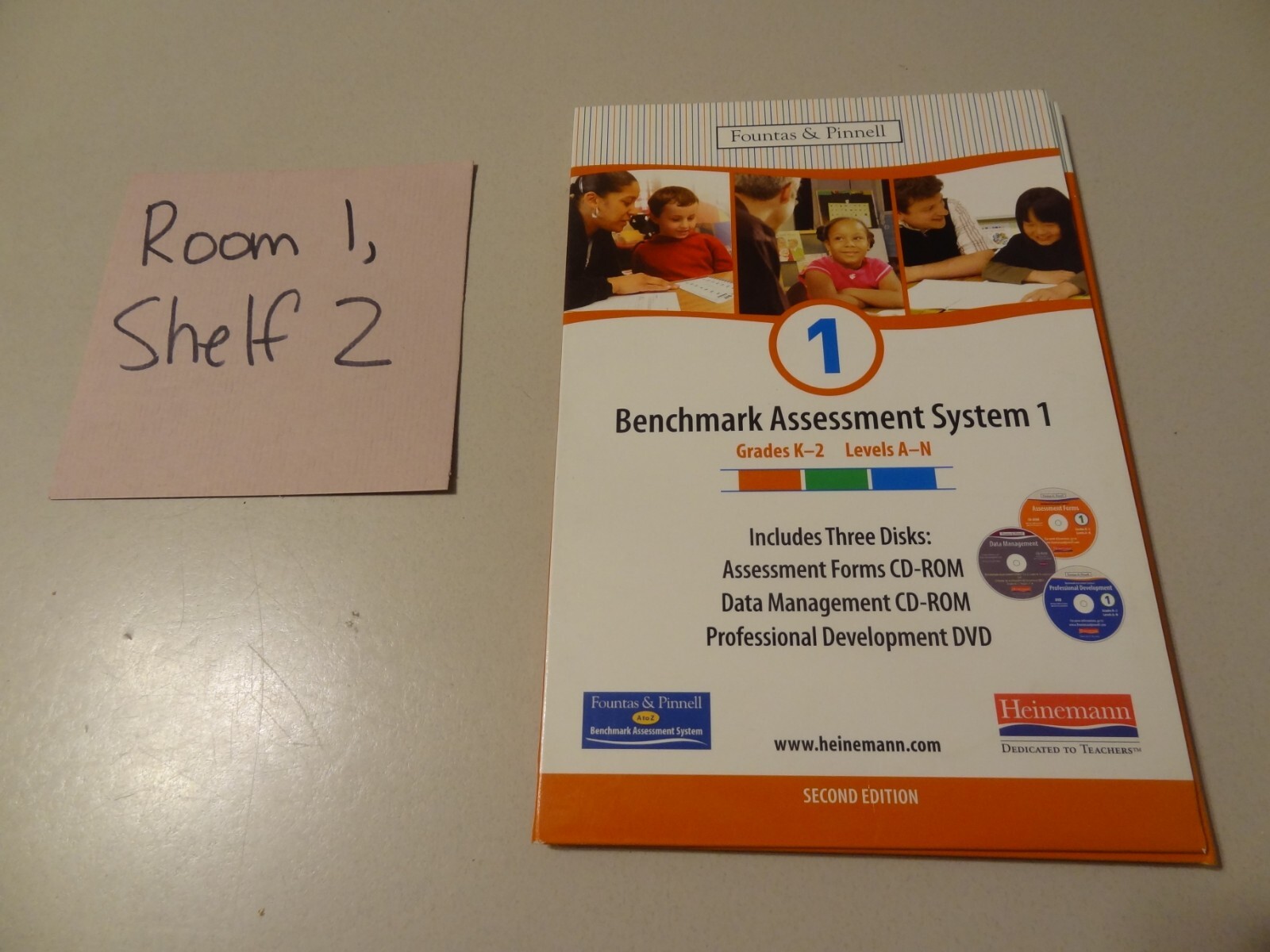 Fountas and Pinnell Benchmark Assessment System 1 3-Disc Set as Shown