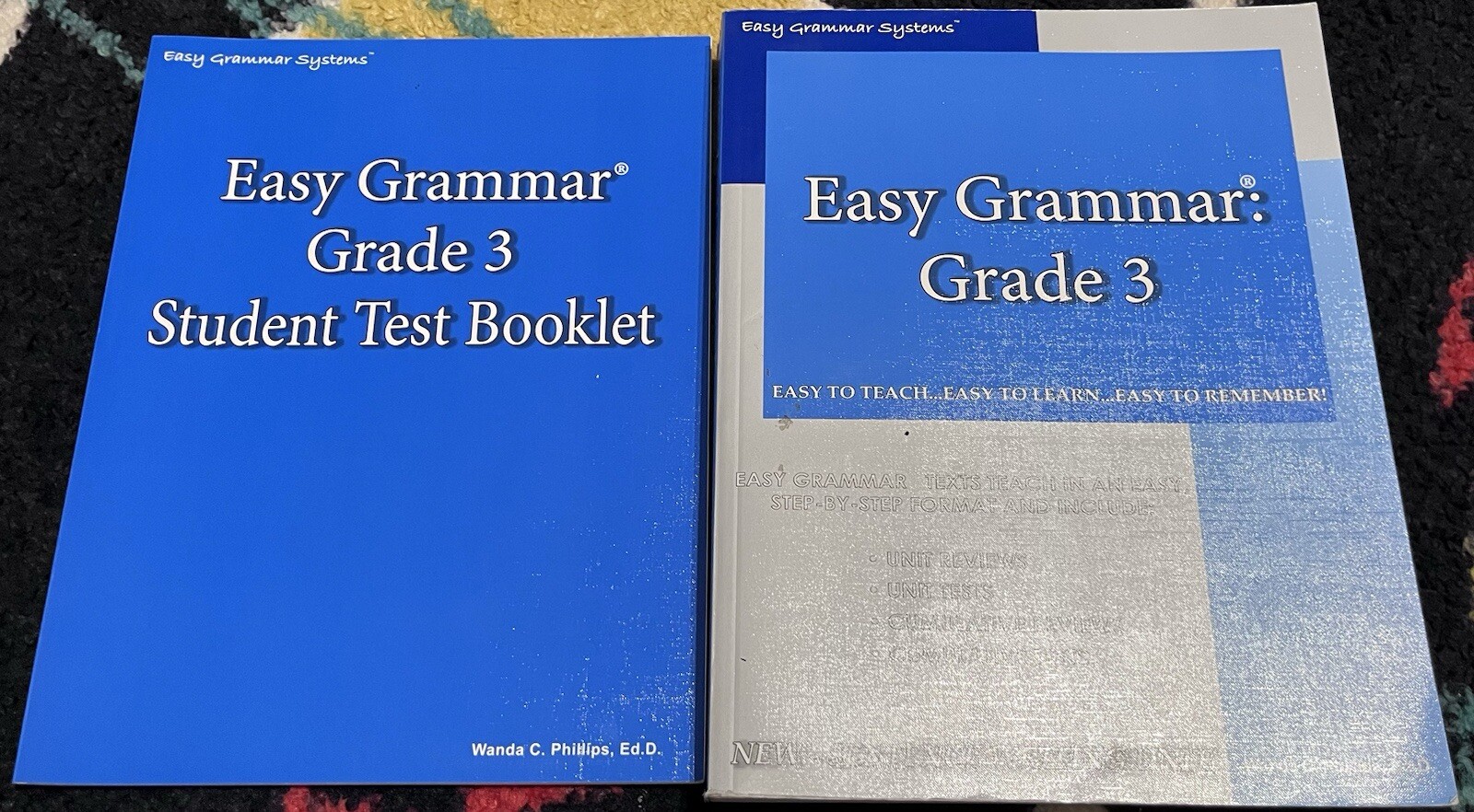 Easy Grammar Grade 3 Student Workbook + Test Booklet