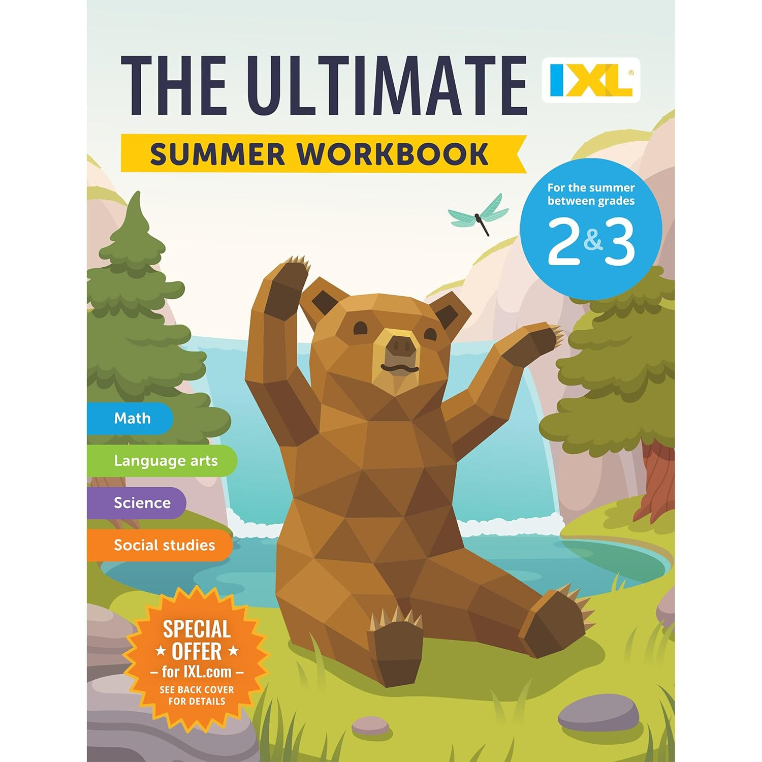 IXL Ultimate Summer 2Nd to 3Rd Grade Workbooks, Math, Reading Comprehension, Lan